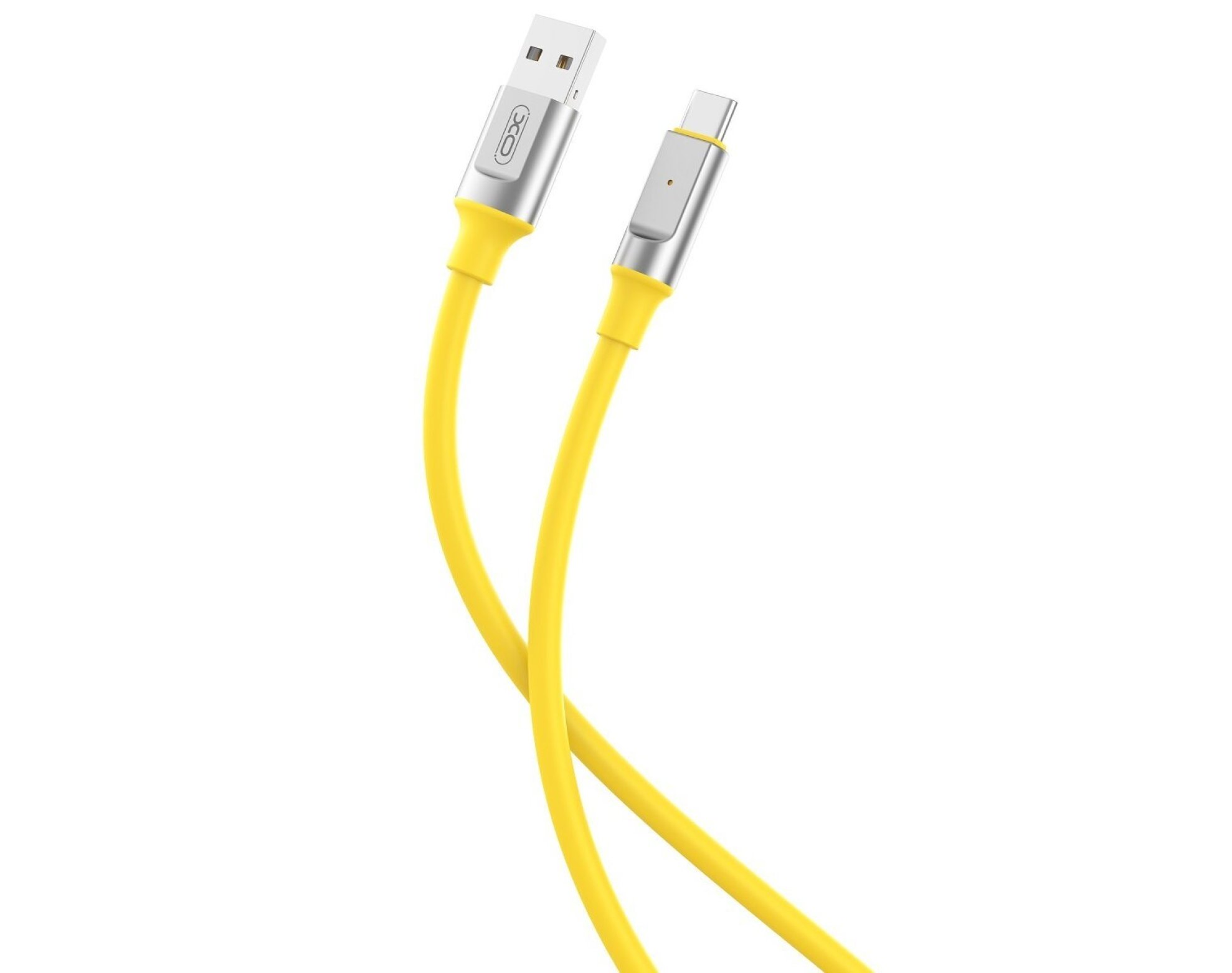 Kabel USB - USB-C XO NB251 6A 1 m Żółty