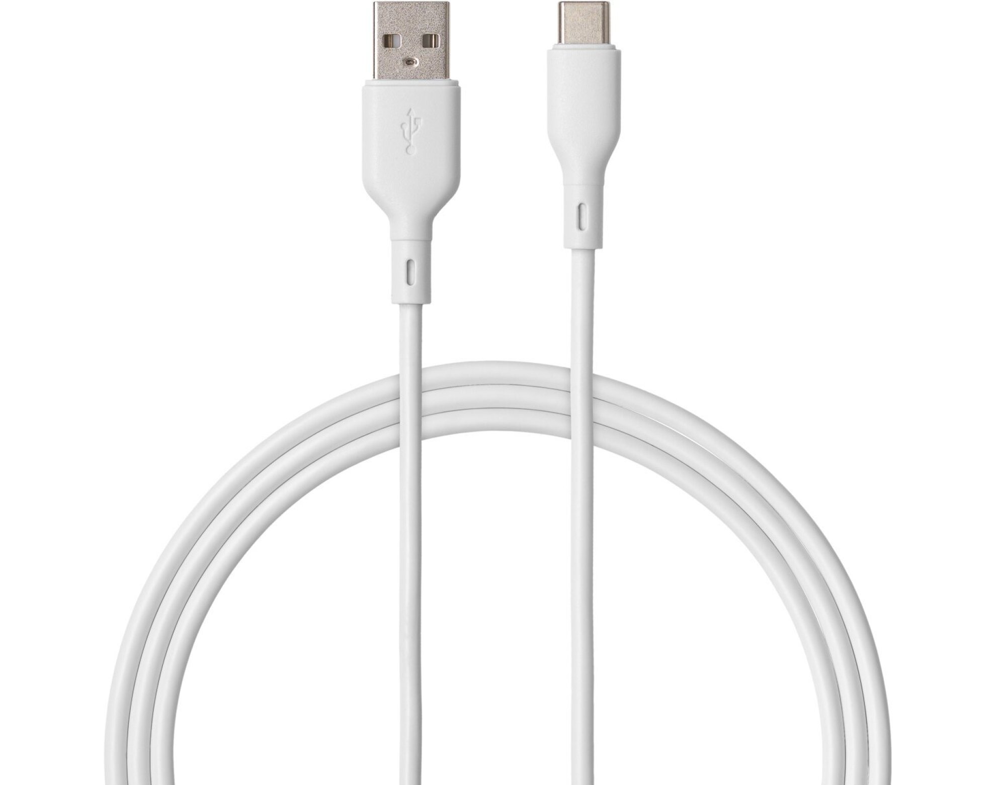 Kabel USB - USB Typ-C QUALO Recycling QRC-AC-00 1.5 m Biały
