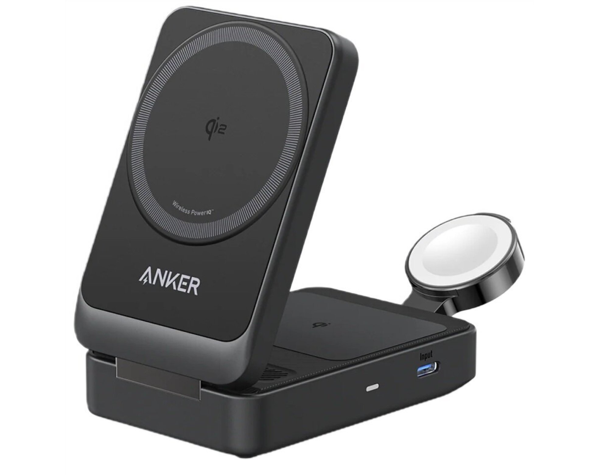 Ładowarka indukcyjna ANKER B2557322 MagGo 3w1 15W Czarny Qi2 MagSafe