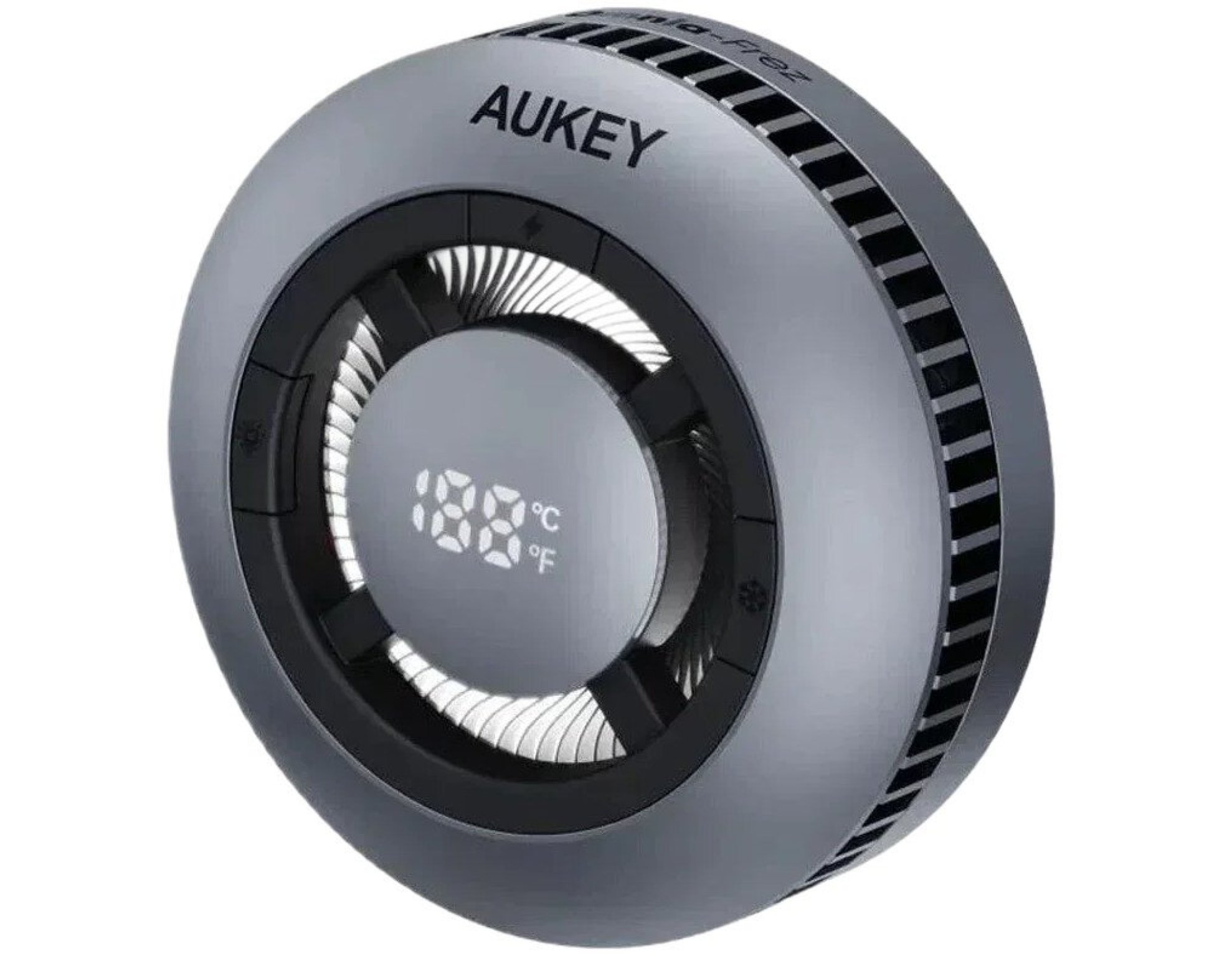 Ładowarka indukcyjna AUKEY LC-G10 MagSafe z chłodzeniem 15W Szary