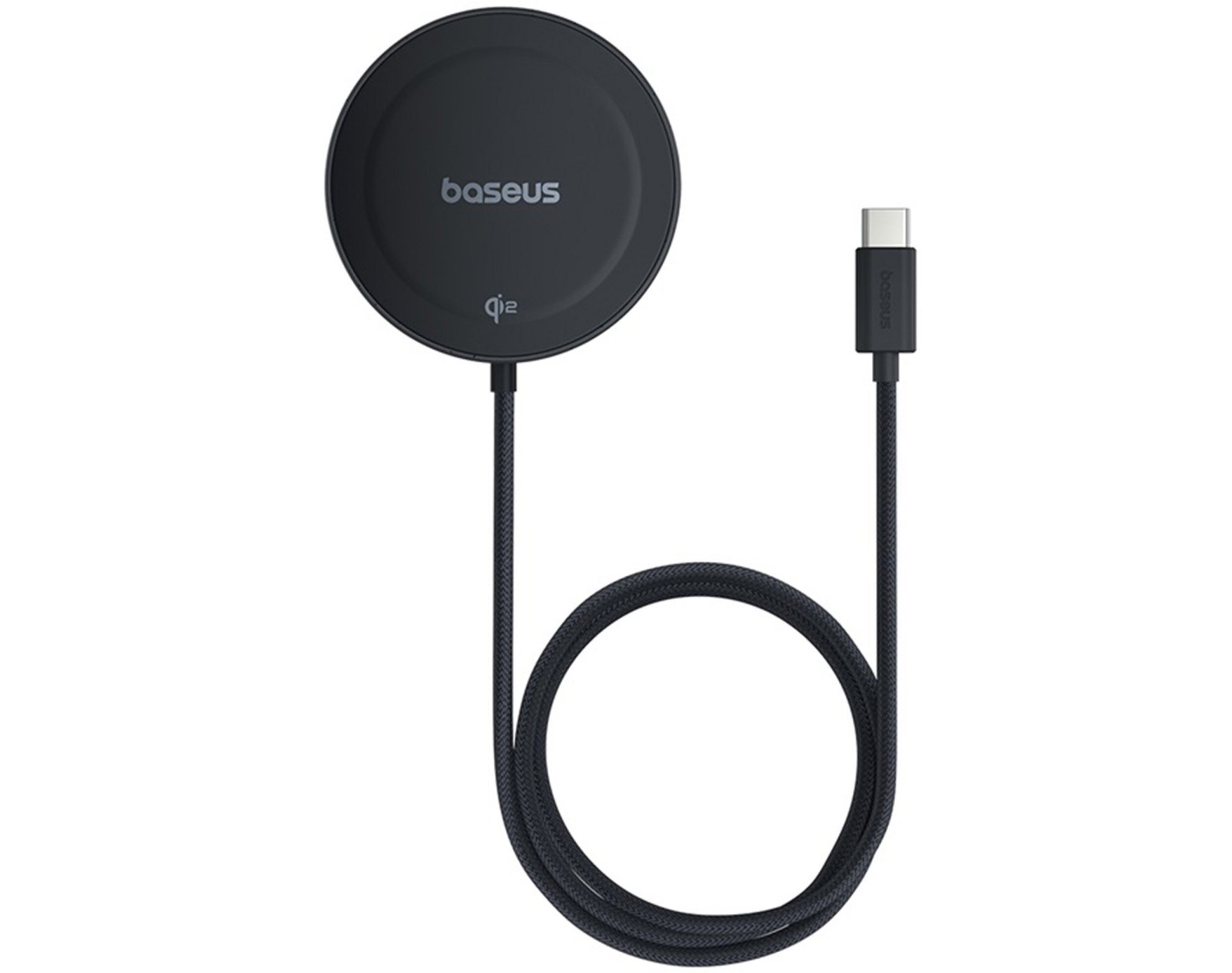 Ładowarka indukcyjna BASEUS Simple Mini 4 15W Czarny Qi2 MagSafe
