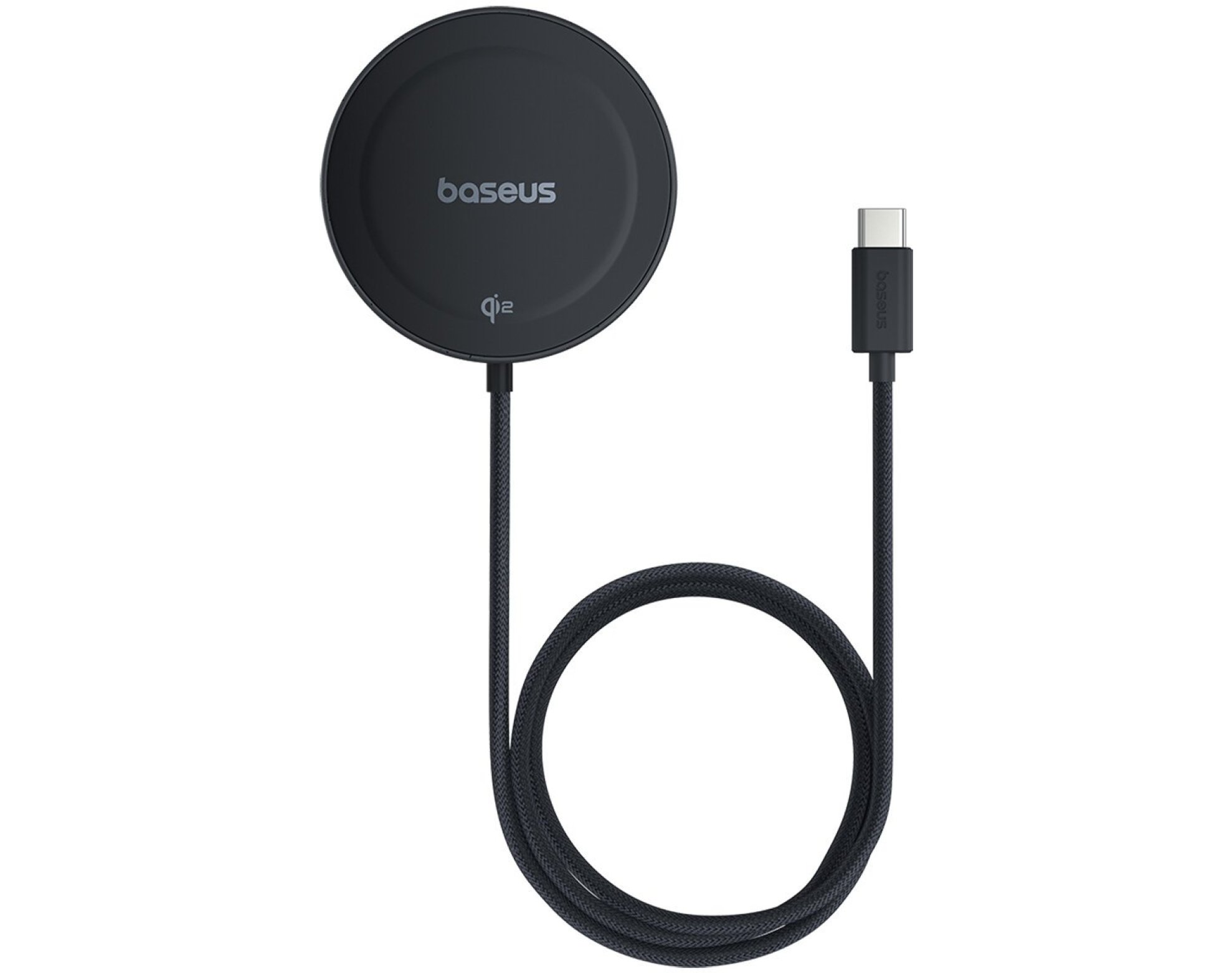 Ładowarka indukcyjna BASEUS Simple Mini 4 15W Czarny Qi2 MagSafe