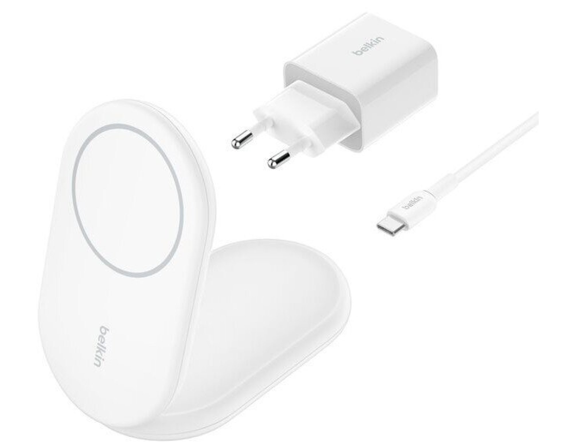 Ładowarka indukcyjna BELKIN BoostCharge WIB007VFWH 15W Biały Qi2