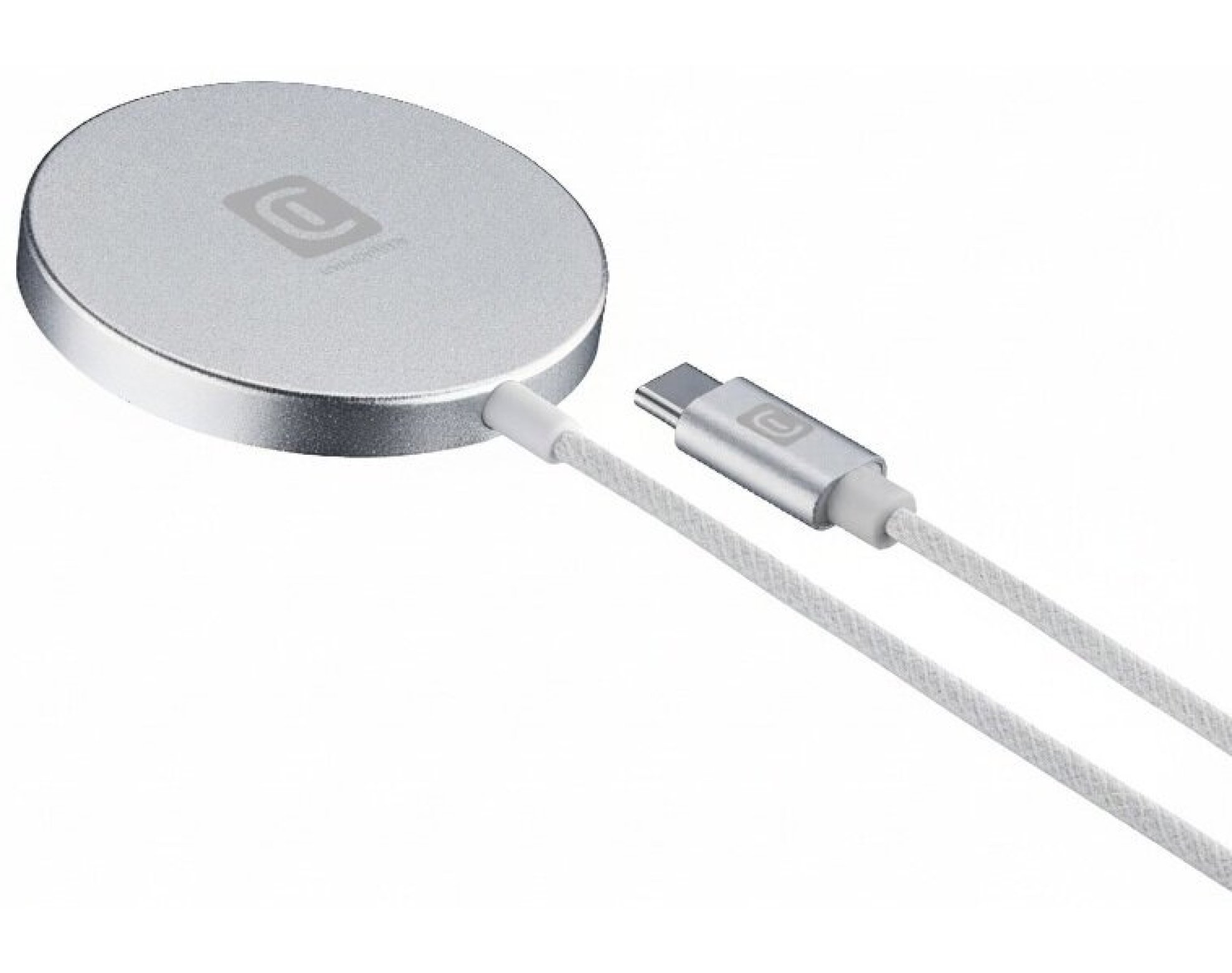 Ładowarka indukcyjna CELLULARLINE WIRPADMAGQI25W Qi 2.2 25W 1 m Srebrny MagSafe