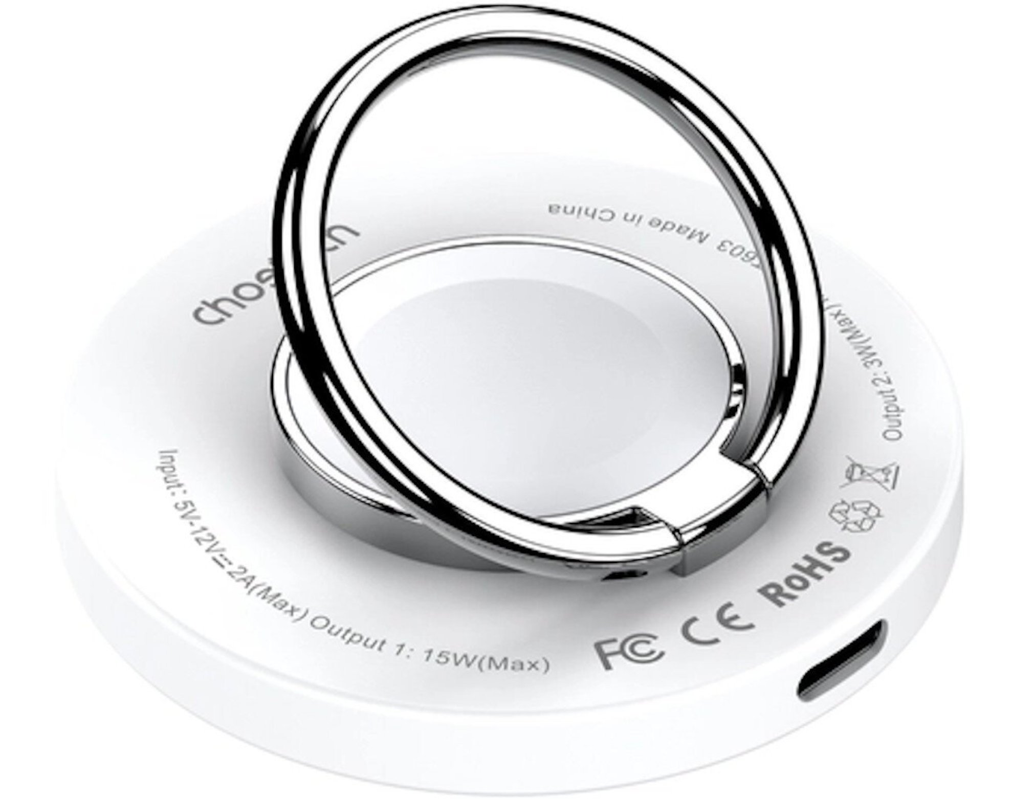 Ładowarka indukcyjna CHOETECH T603-F 15W Biały MagSafe
