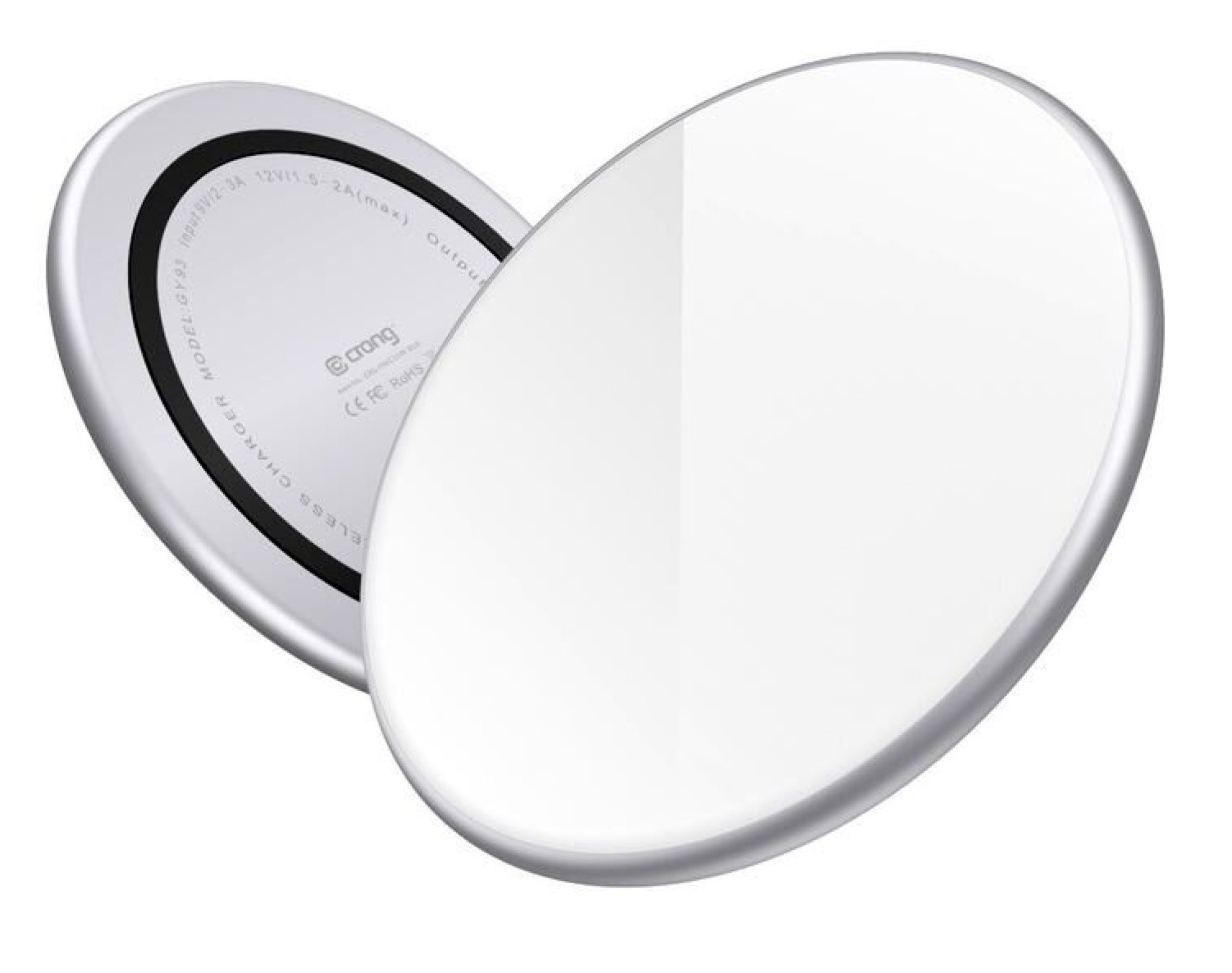 Ładowarka indukcyjna CRONG PowerSpot Fast Wireless Charger 15W Biały Qi