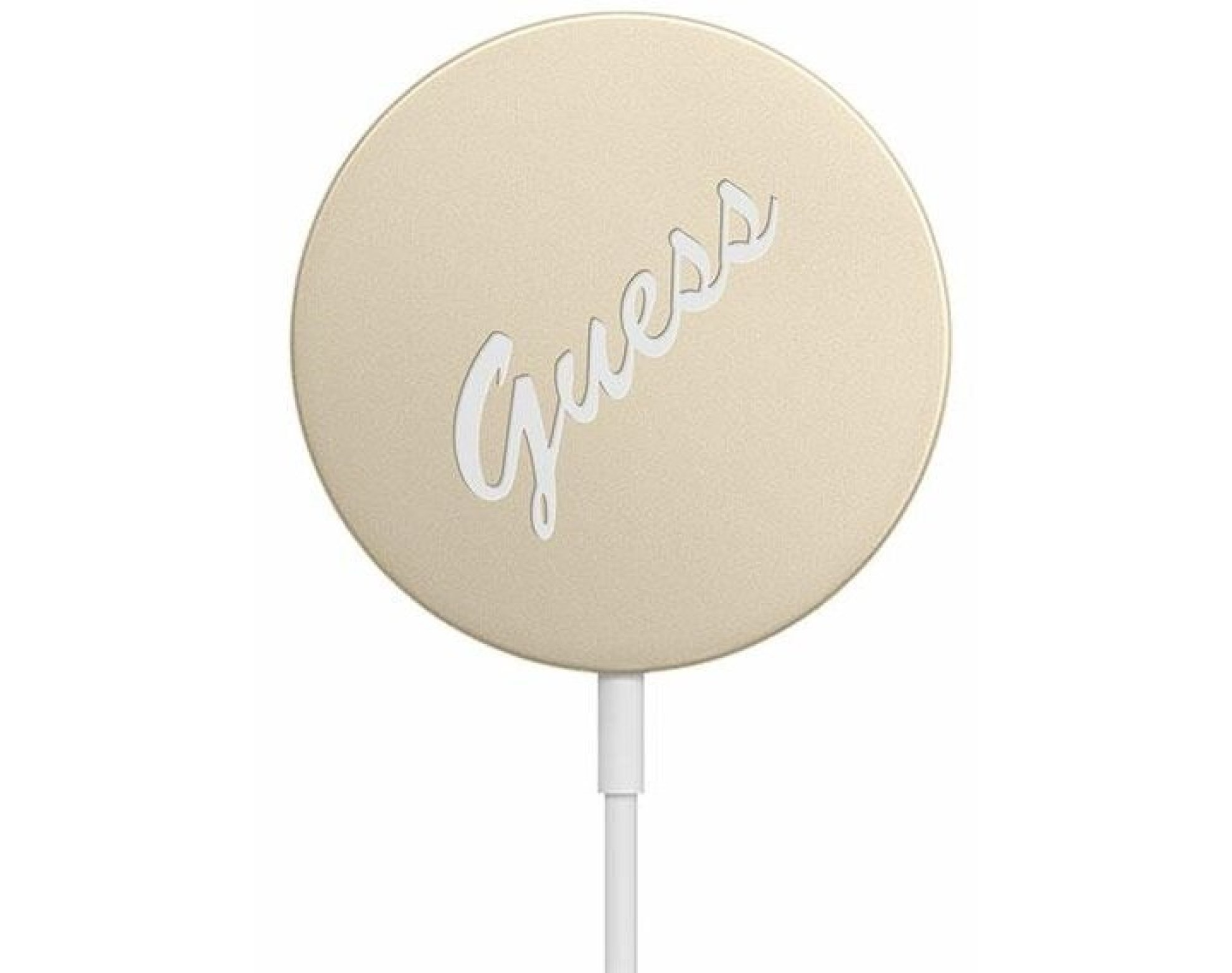 Ładowarka indukcyjna GUESS 15W Złoty MagSafe