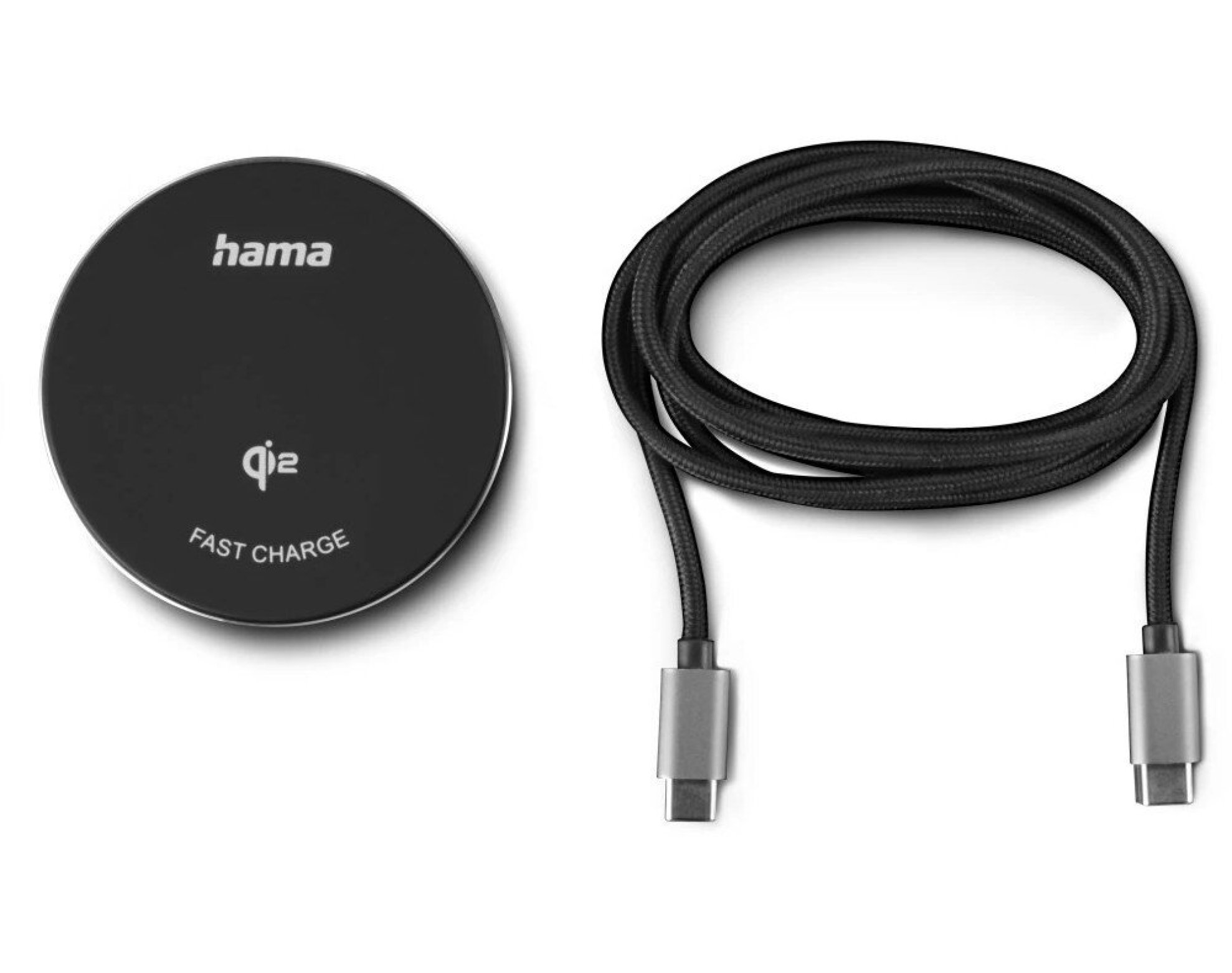 Ładowarka indukcyjna HAMA Qi2 15W Czarny