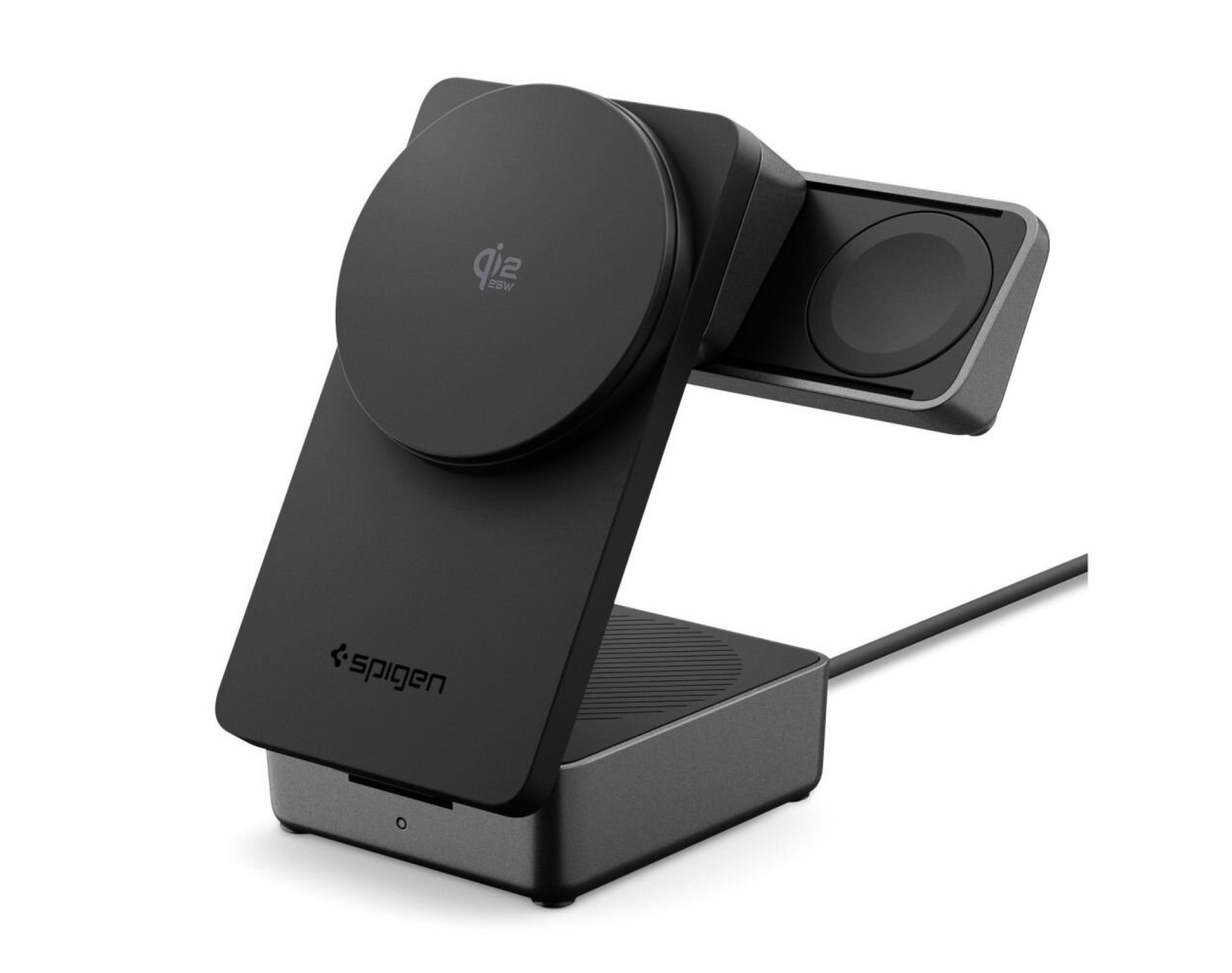 Ładowarka indukcyjna SPIGEN EF323MQ Essential Qi2.2 MagSafe Czarny