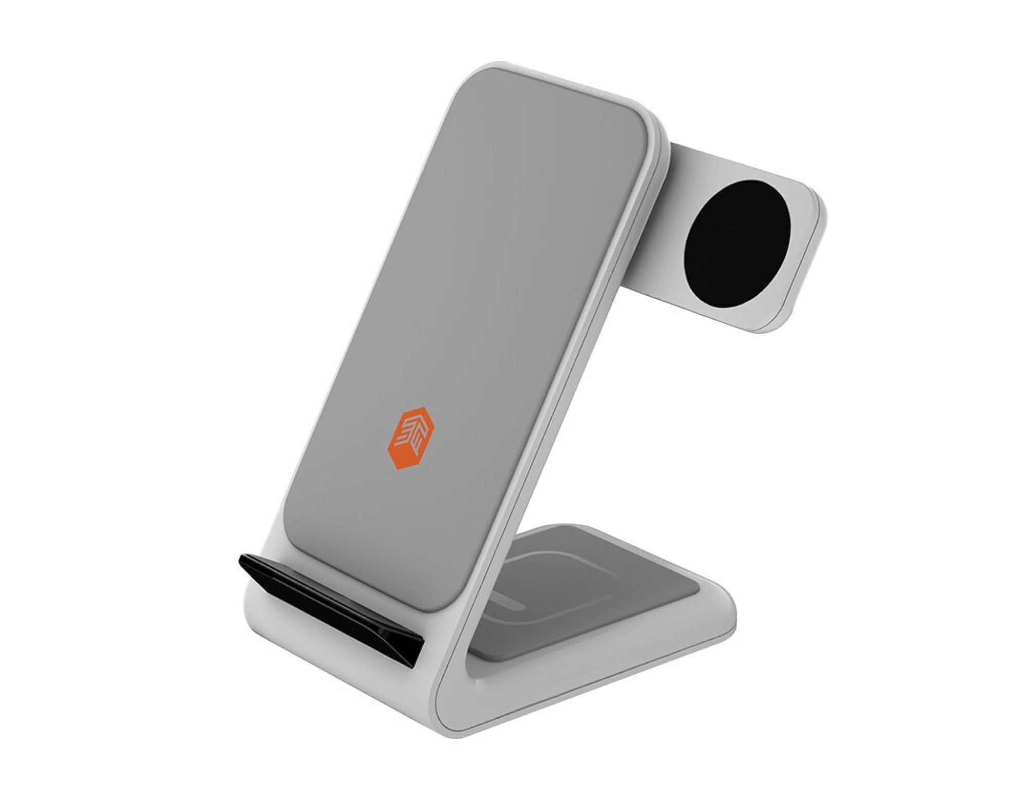 Ładowarka indukcyjna STM ChargeTree Swing 3w1 15W Biały Qi