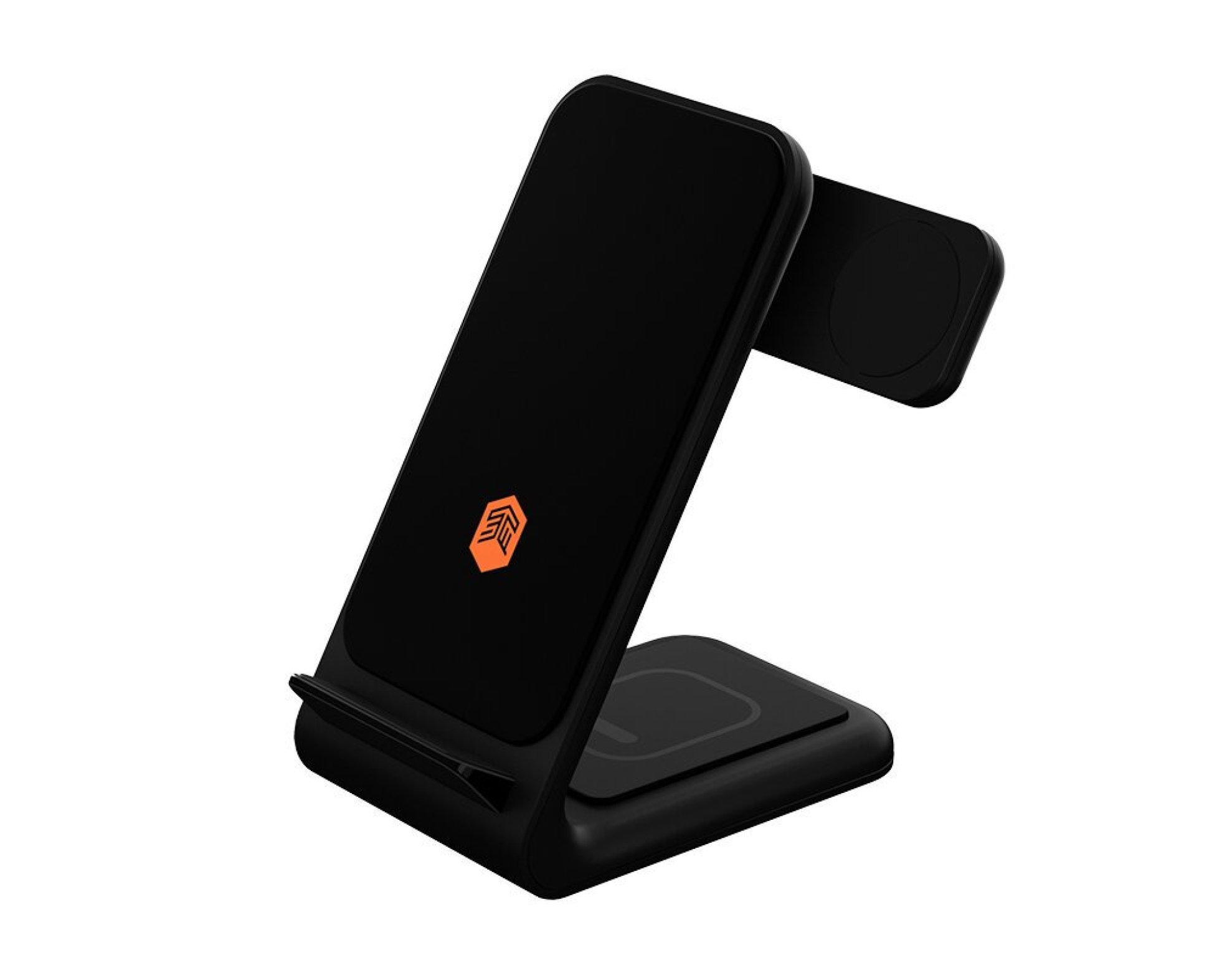 Ładowarka indukcyjna STM ChargeTree Swing 3w1 15W Czarny