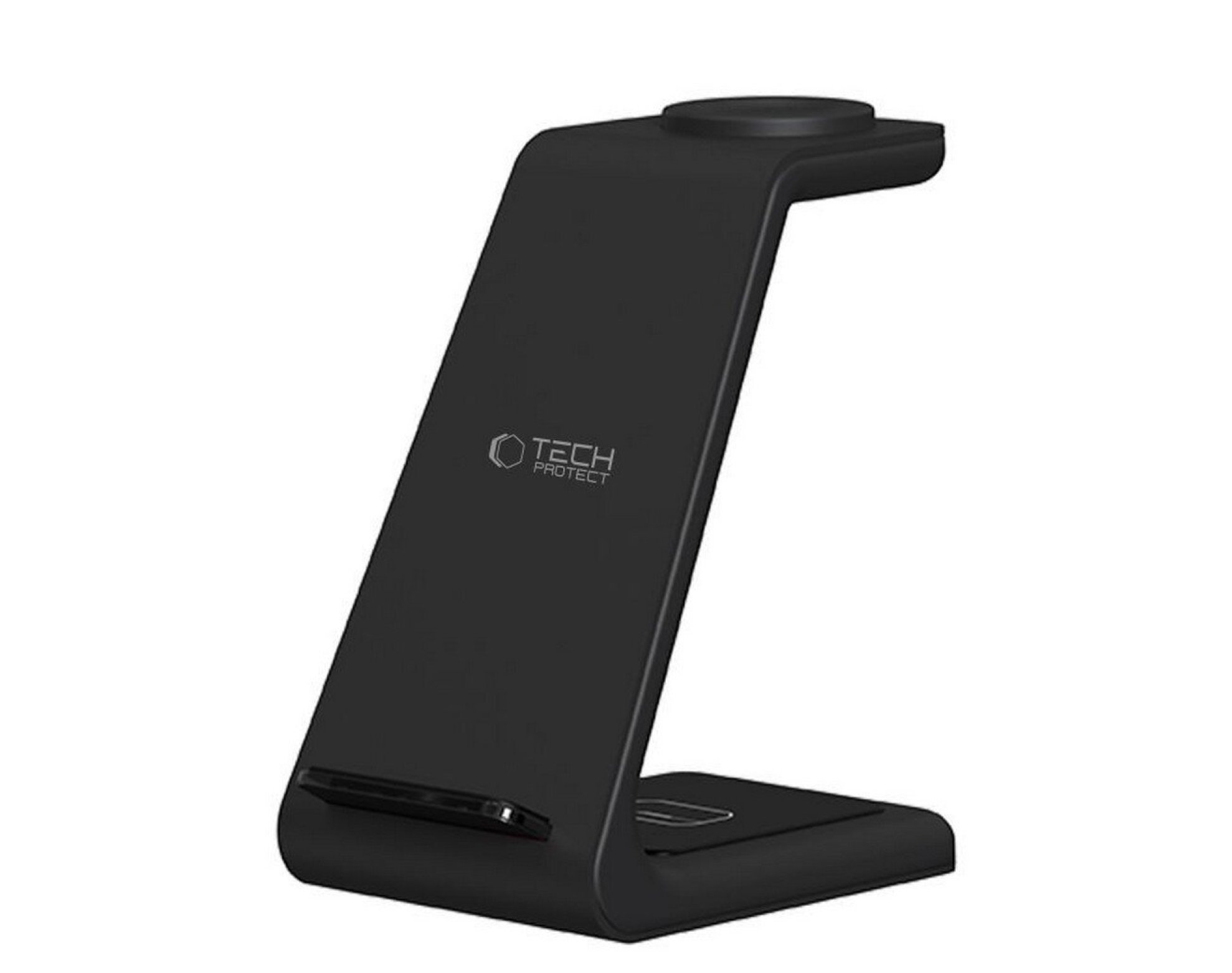 Ładowarka indukcyjna TECH-PROTECT QI15W-A36 3w1 for Android Czarny Qi MagSafe