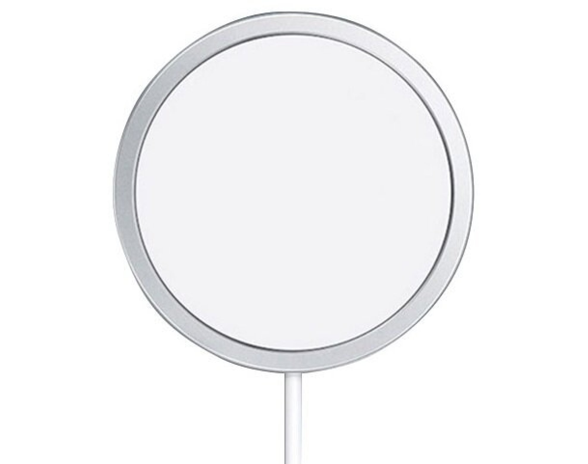 Ładowarka indukcyjna USAMS US-CD155 15W Biały Qi MagSafe