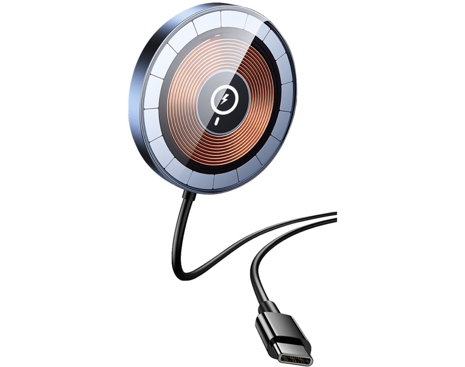 Ładowarka indukcyjna VEN-DENS VD-WLC005 Magsafe 15W Czarny