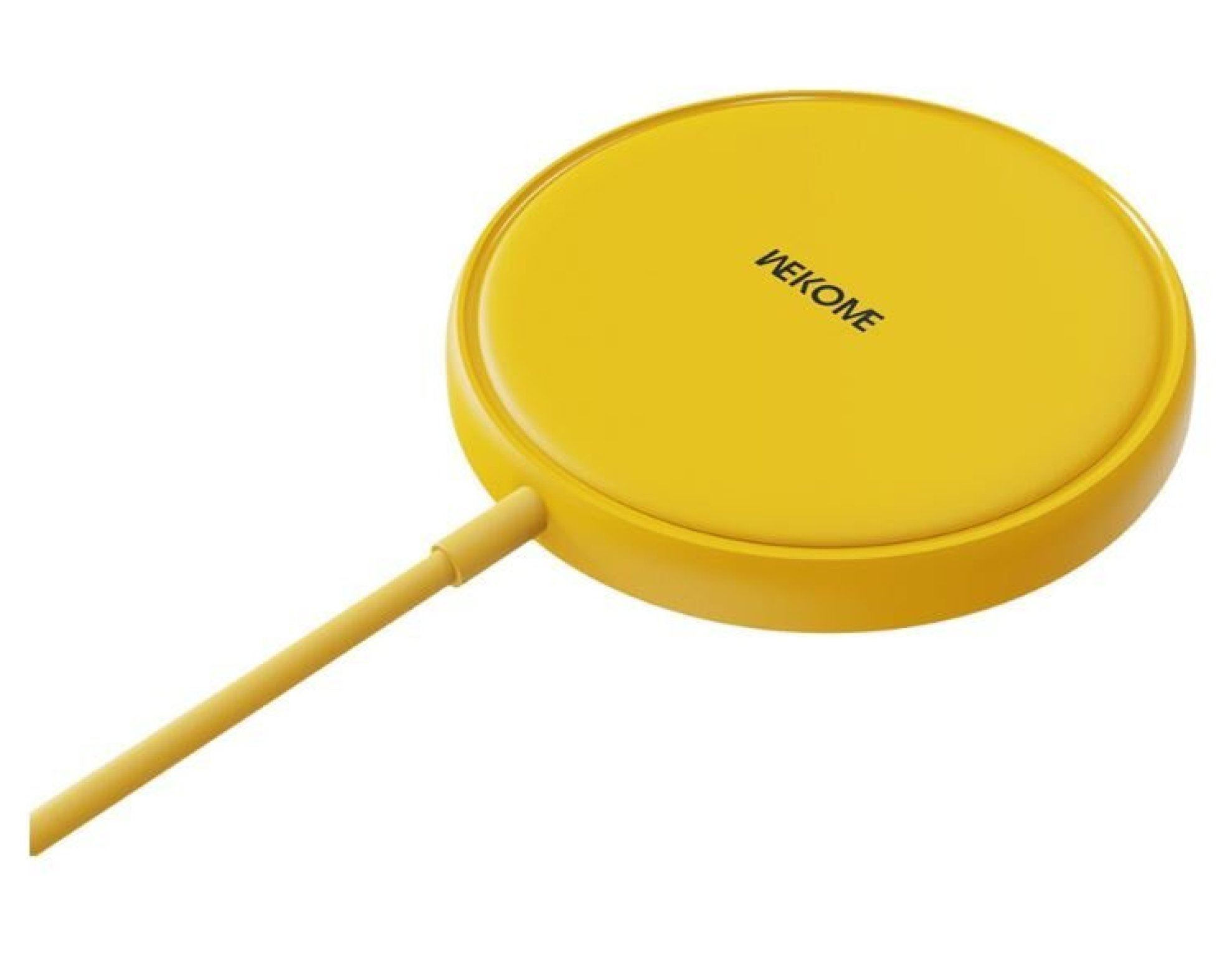 Ładowarka indukcyjna WEKOME WP-U166 Tint Series 15W Żółty Qi MagSafe