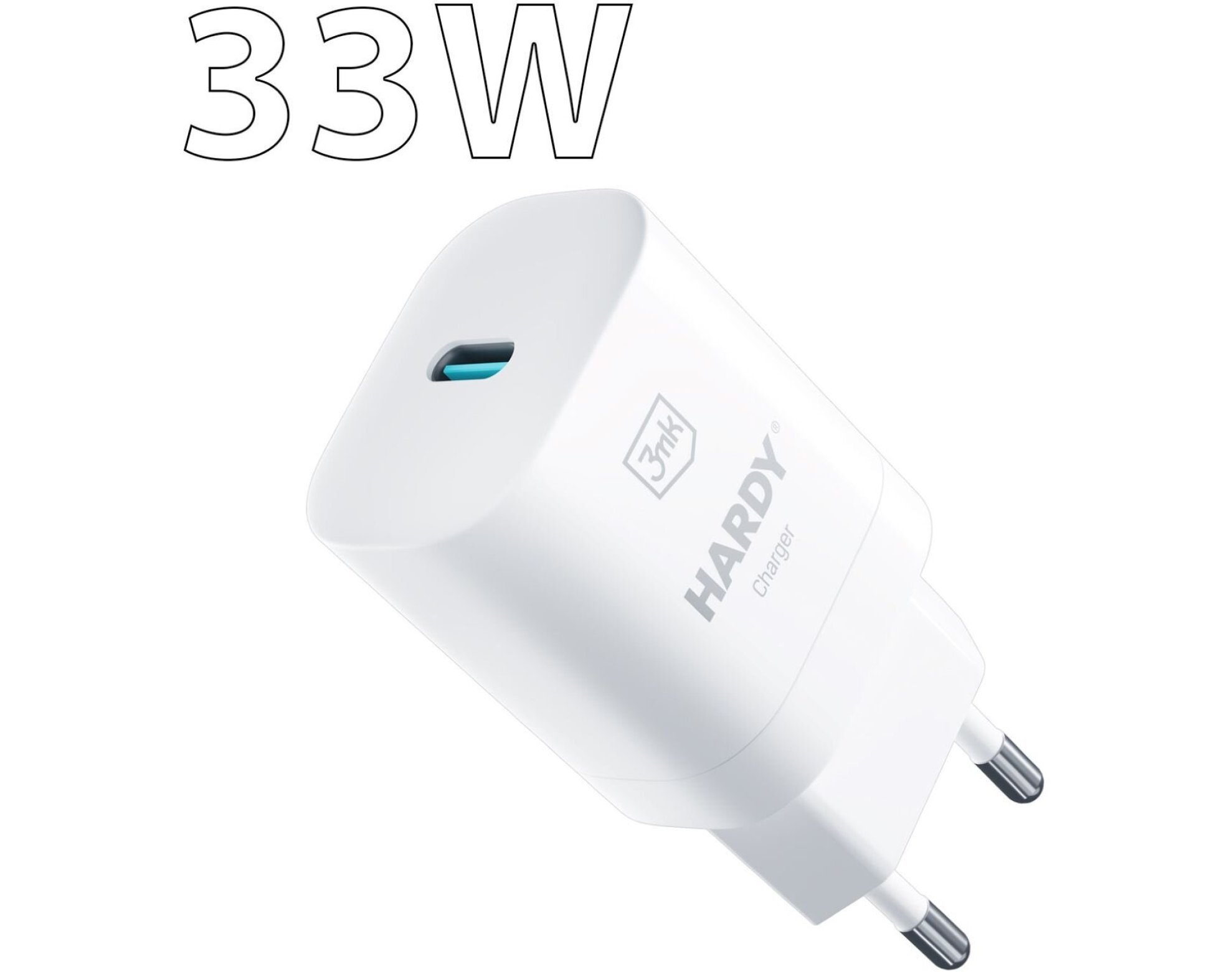 Ładowarka sieciowa 3MK Hardy Charger 33W Biały
