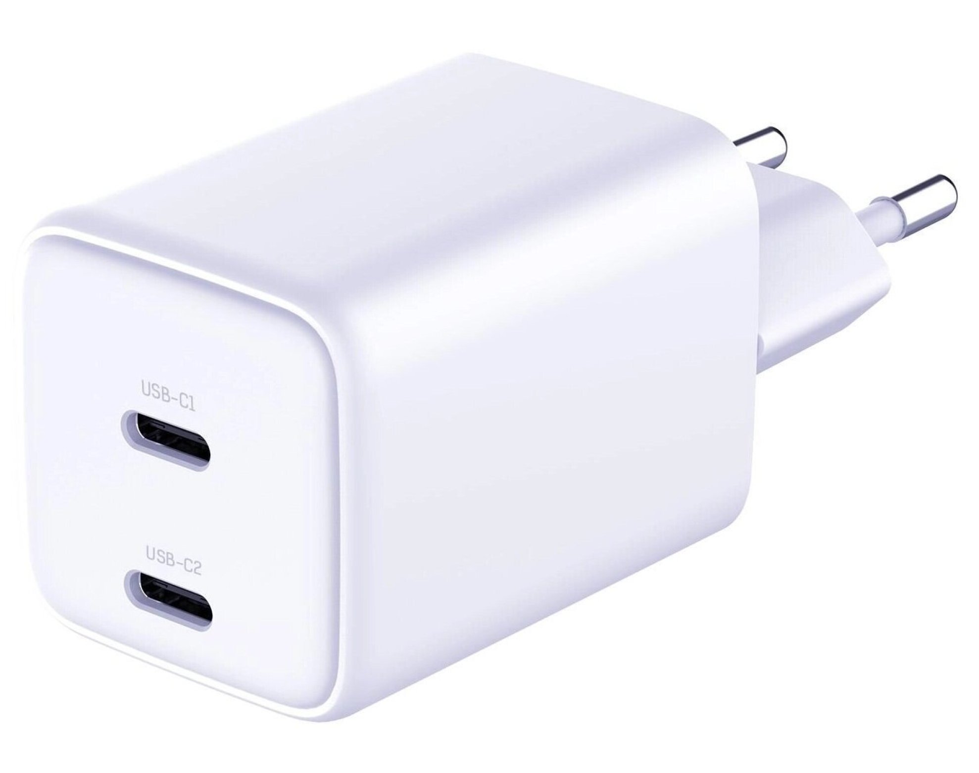 Ładowarka sieciowa 3MK Hyper Charger PD 45W QC4 + PPS 2C Super-Fast Charge 2.0 Biały