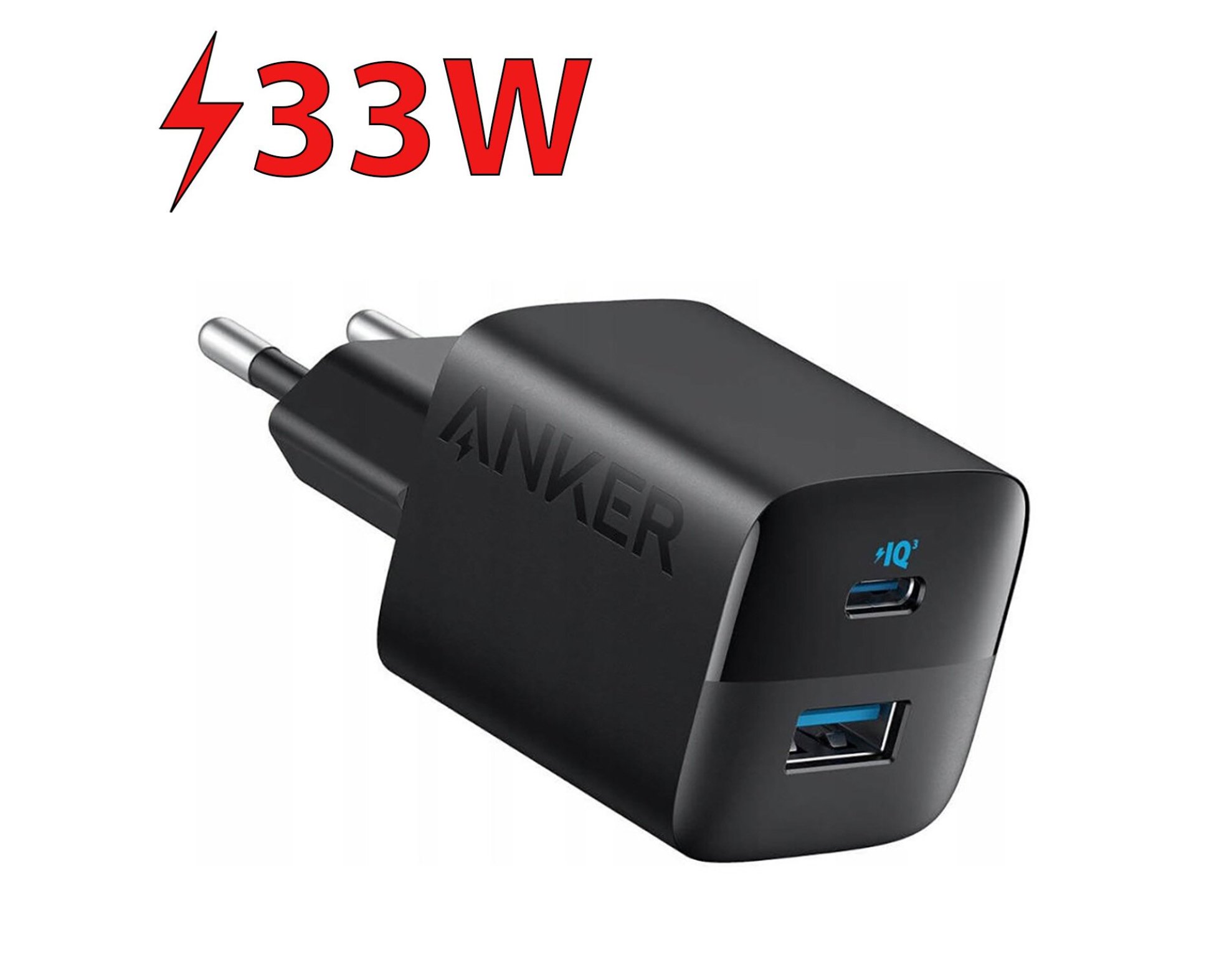 Ładowarka sieciowa ANKER 323 A2331G11 33W Czarny