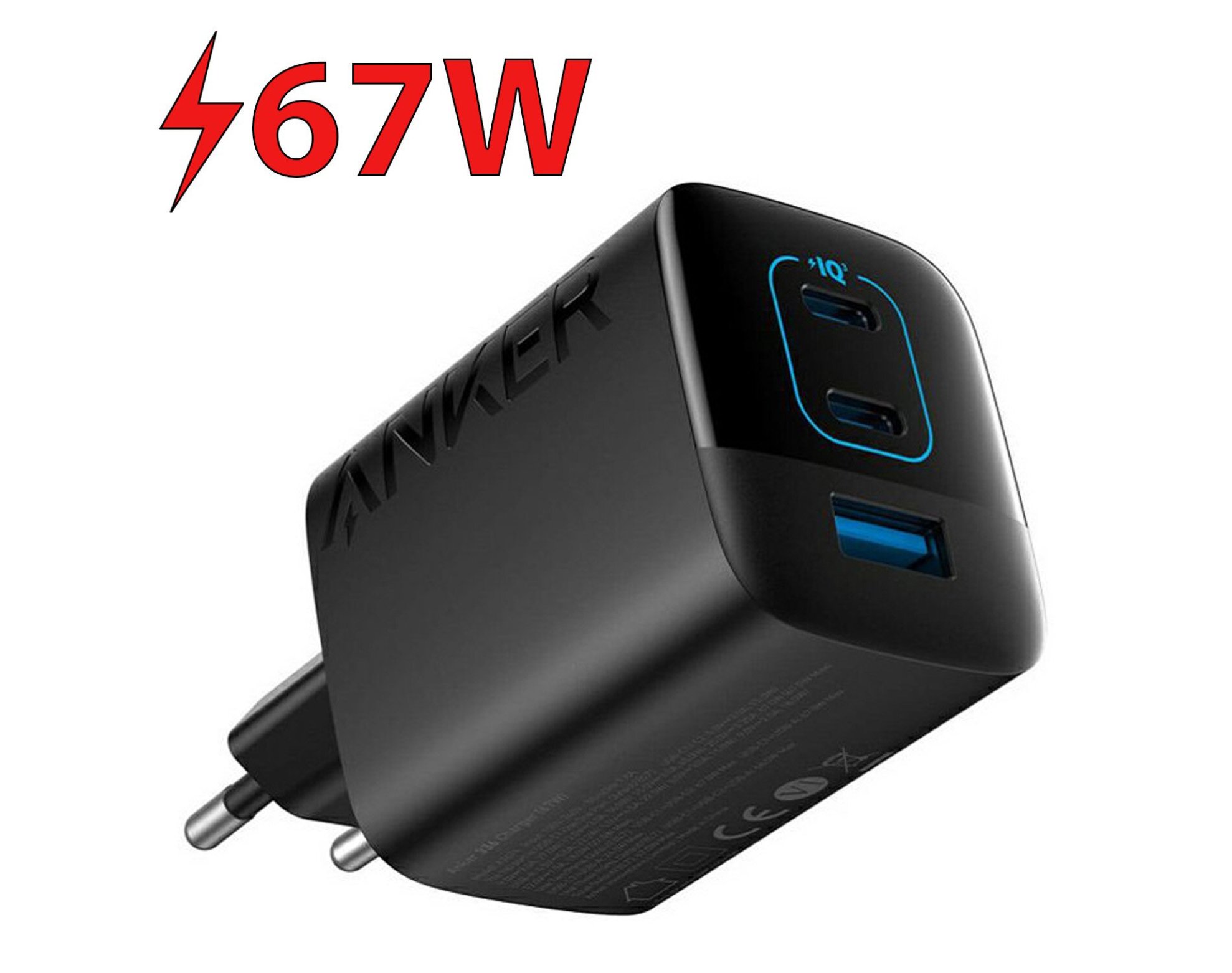 Ładowarka sieciowa ANKER 336 67W Czarny