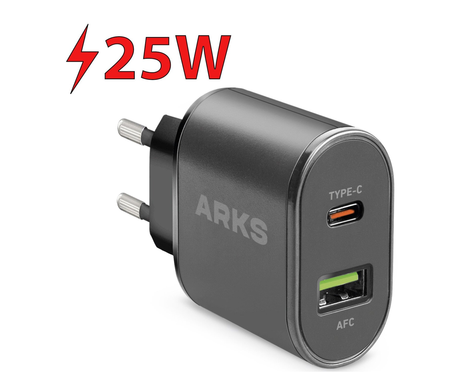 Ładowarka sieciowa ARKS ARTRPD25W 25W Czarny