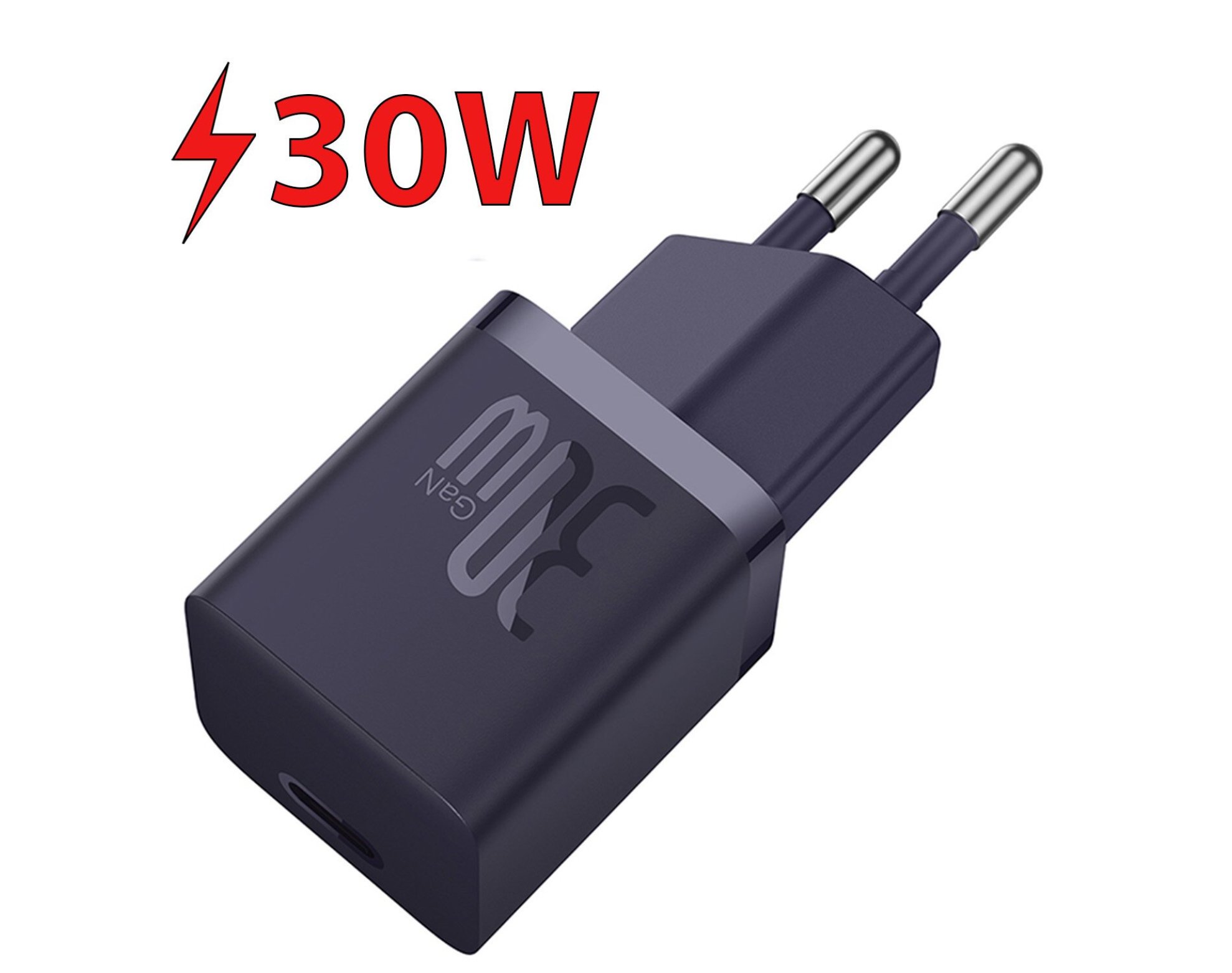 Ładowarka sieciowa BASEUS Gan5 Mini 30W Fioletowy