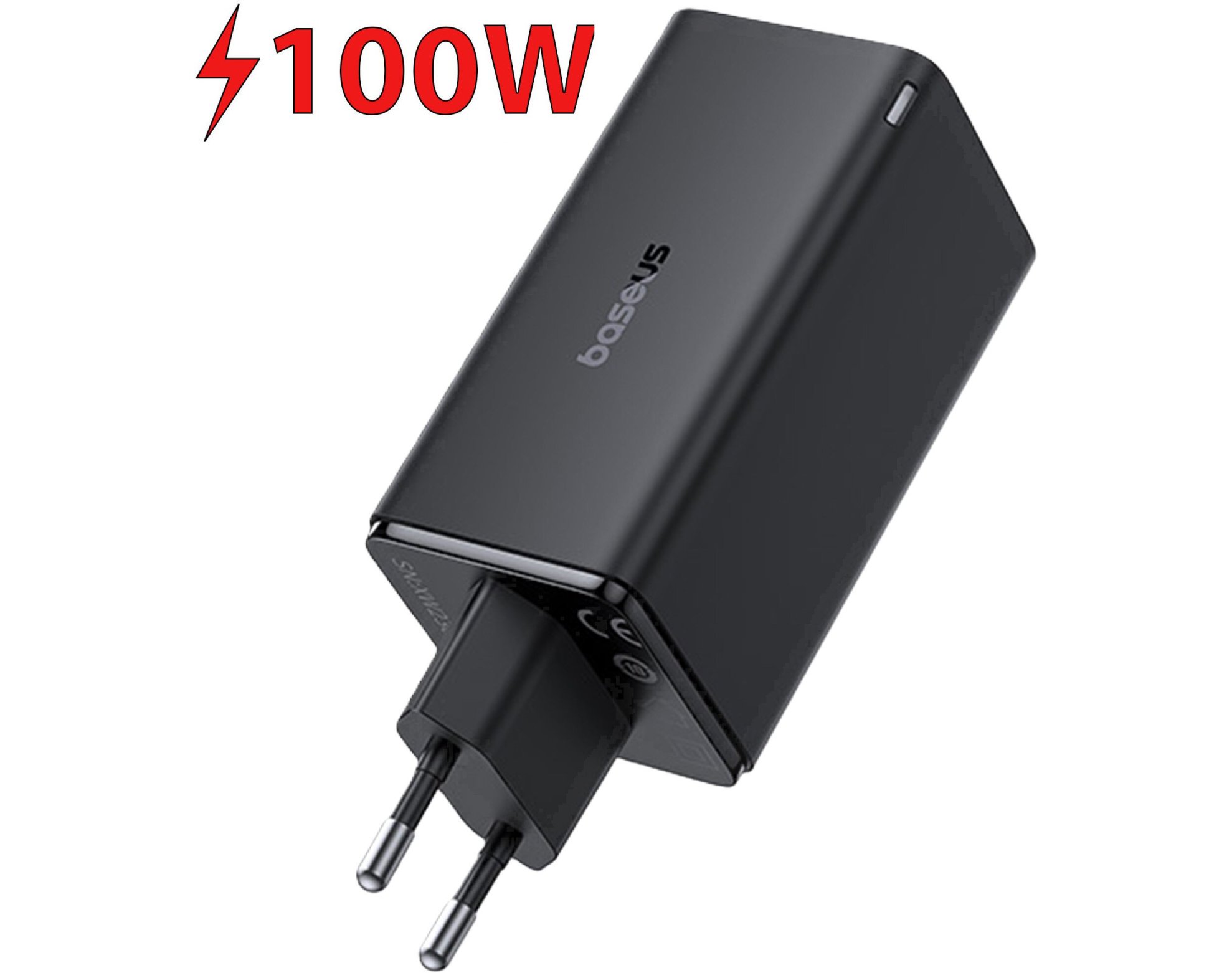 Ładowarka sieciowa BASEUS GaN6 Pro 100W Czarny
