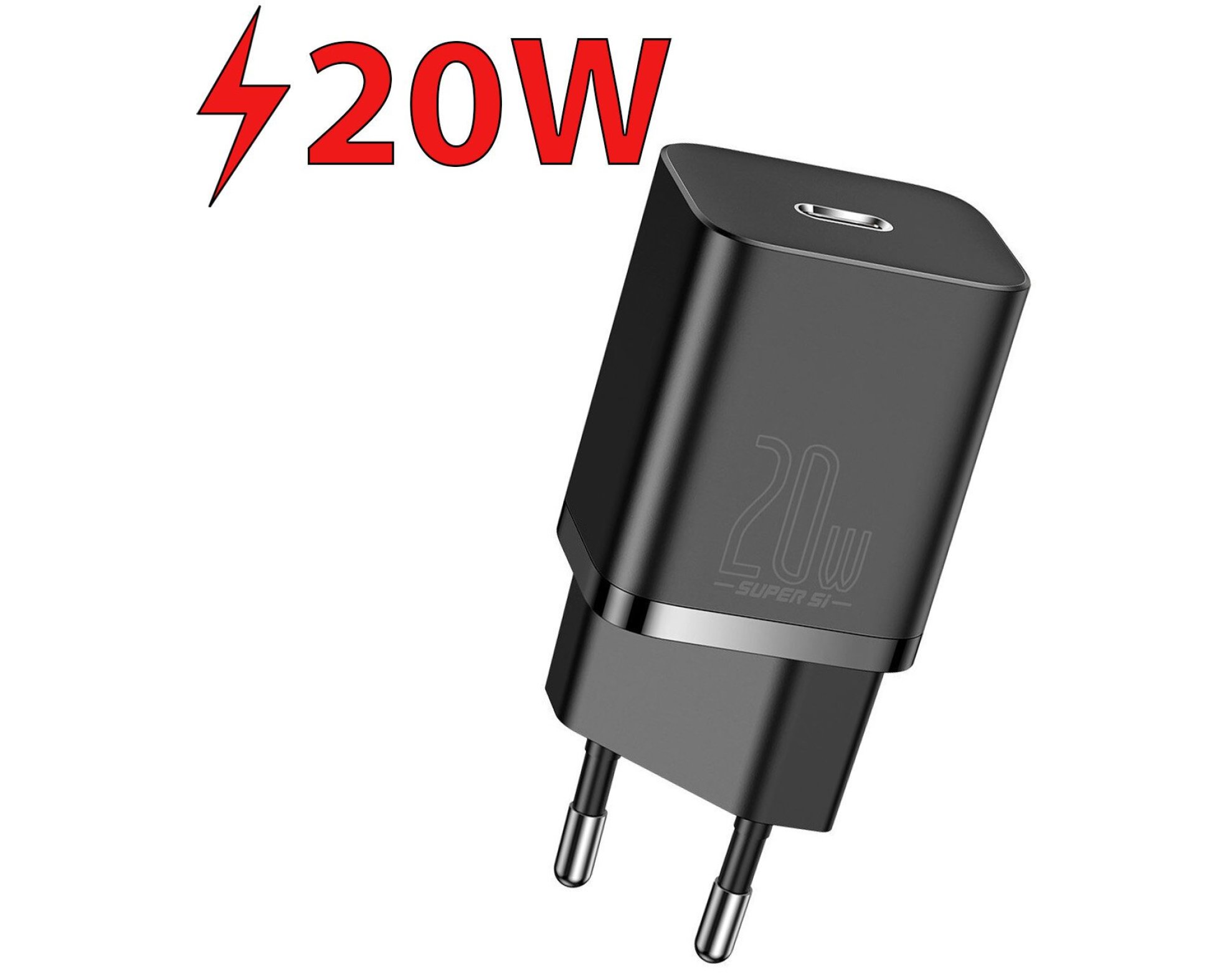 Ładowarka sieciowa BASEUS Super Si CCSUP-B01 20W Czarny