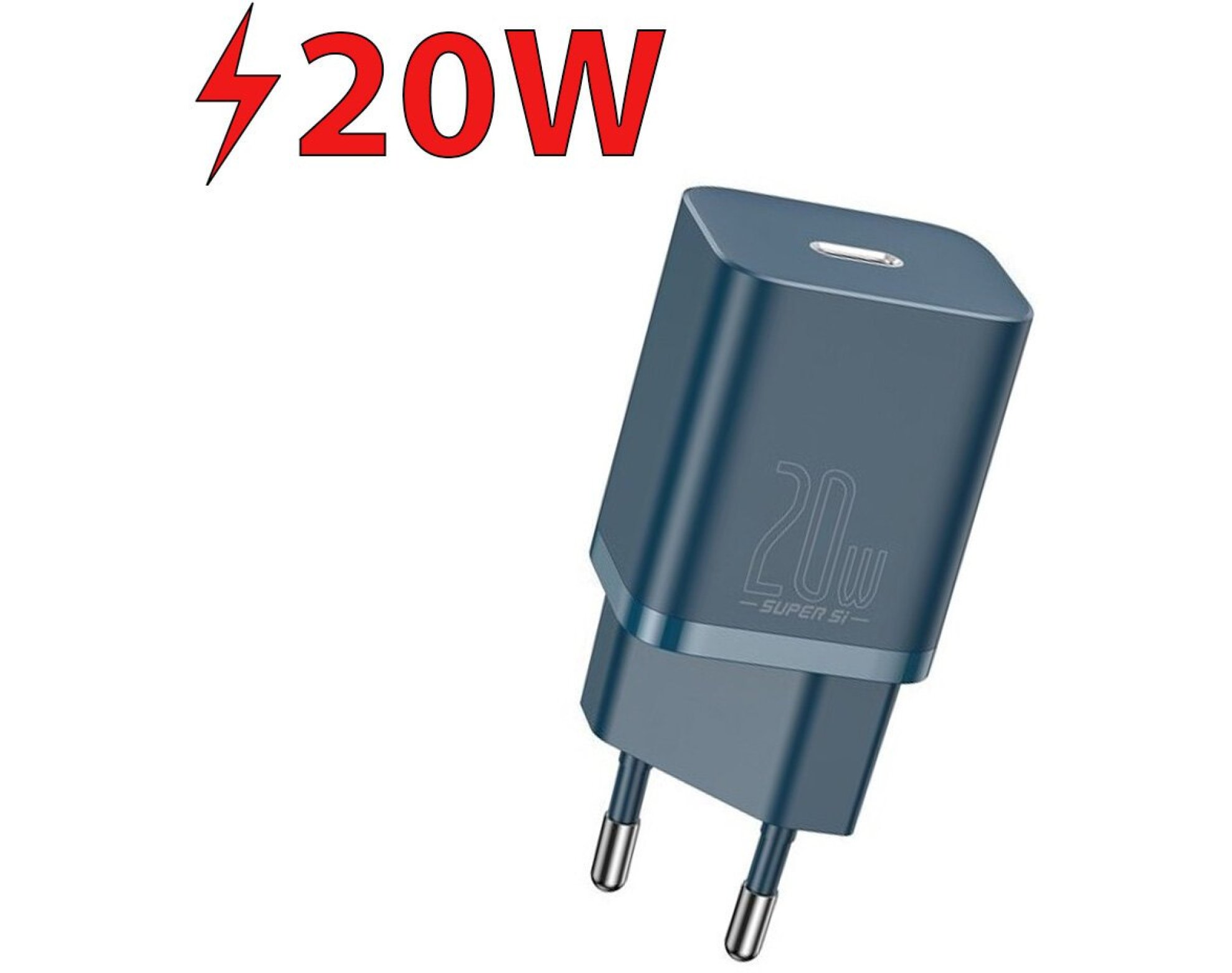 Ładowarka sieciowa BASEUS Super Si Quick Charger 20W Niebieski
