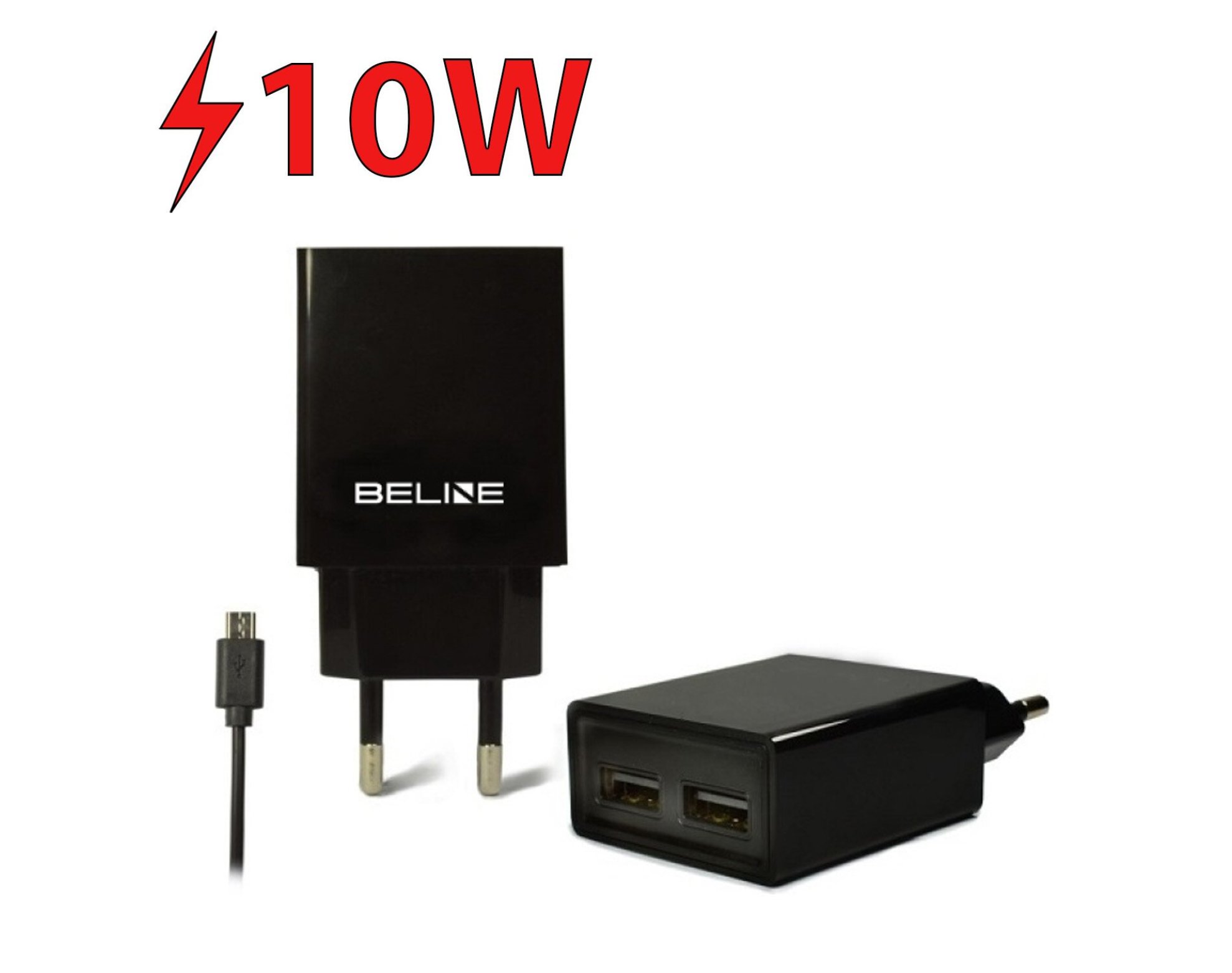 Ładowarka sieciowa BELINE Beli0011 10W Czarny