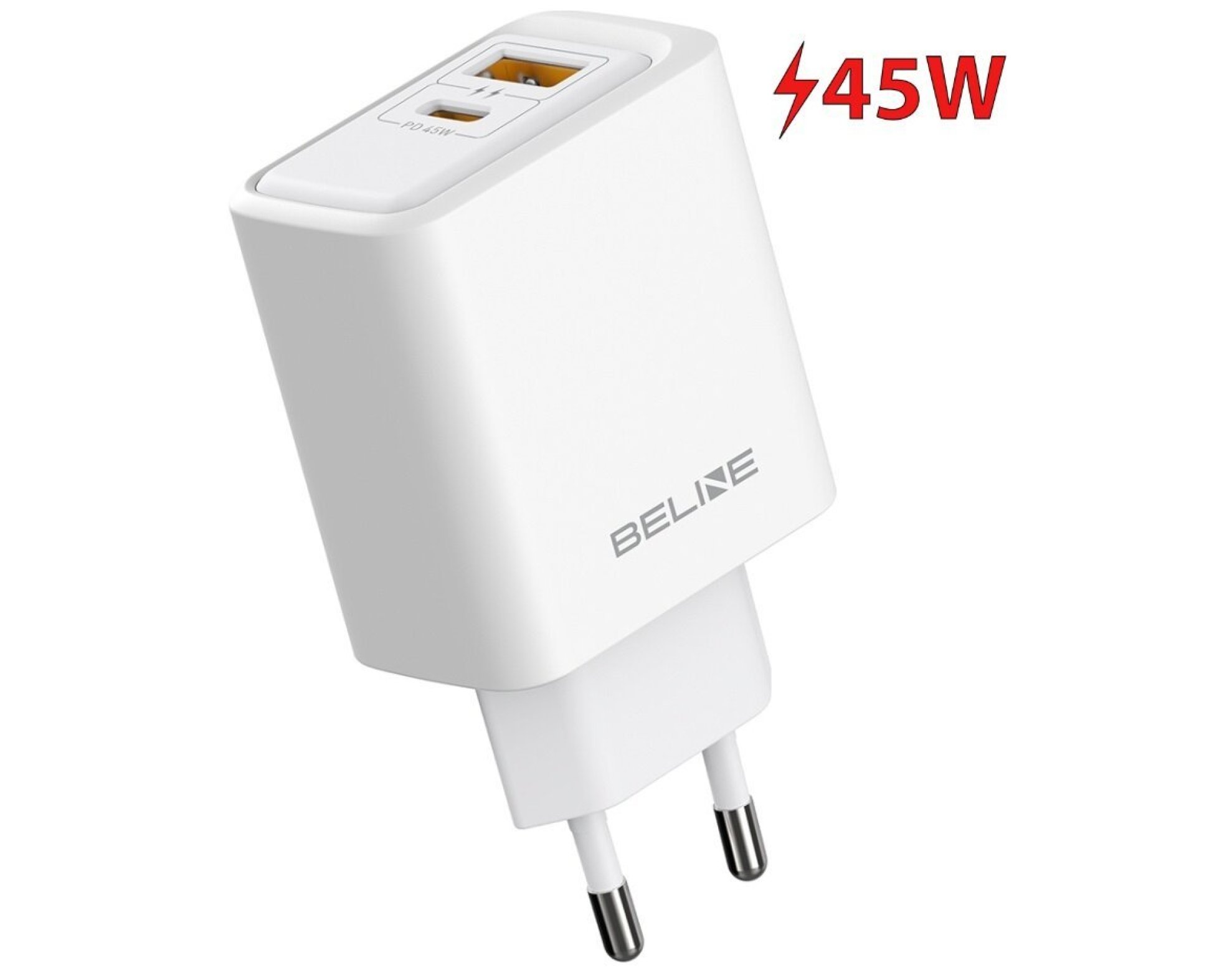 Ładowarka sieciowa BELINE BLN2CW45 45W Biały