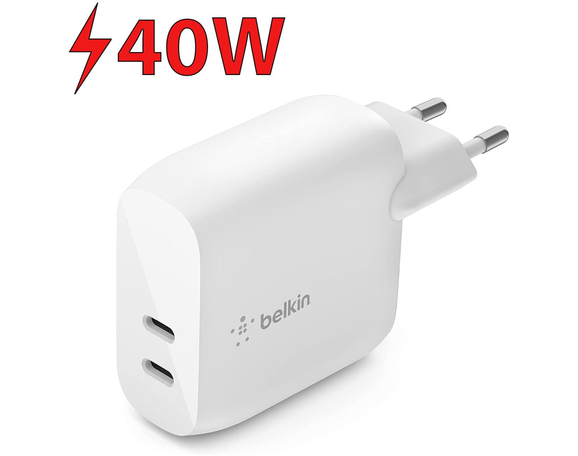 Ładowarka sieciowa BELKIN WCB006VFWH 40W Biały