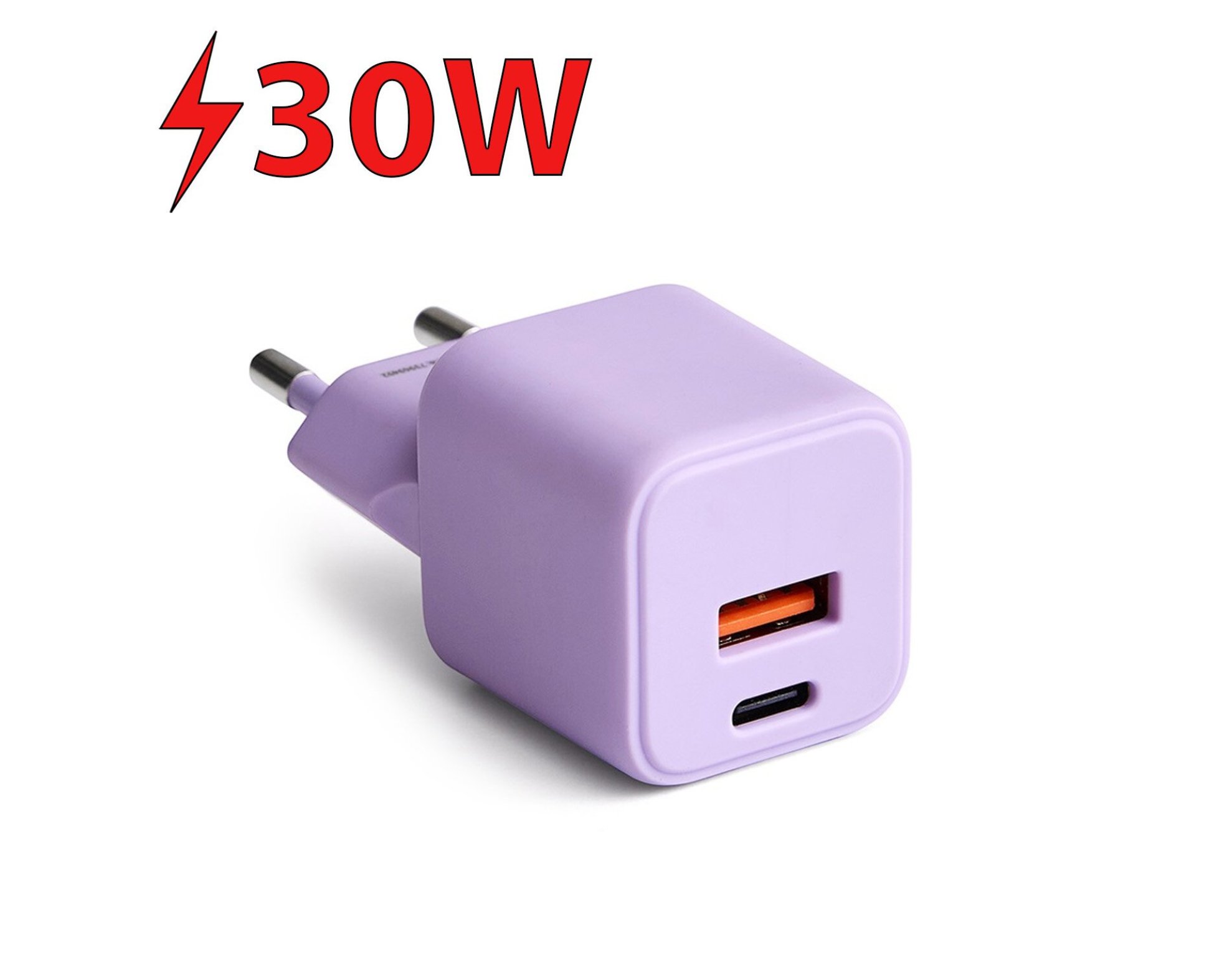 Ładowarka sieciowa COLORUM CLS30-AC-09 30W Lawendowy