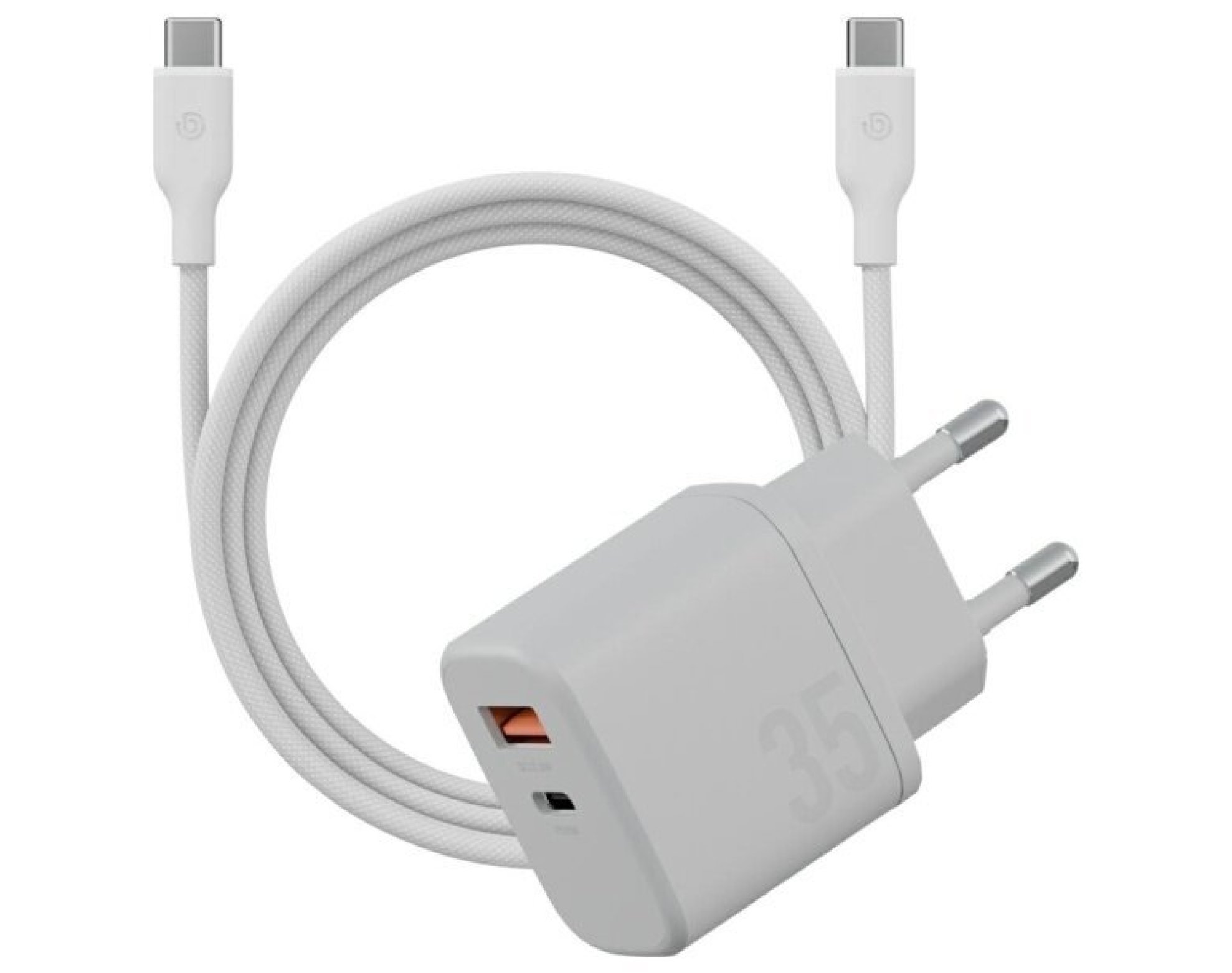Ładowarka sieciowa ENERGEA Goport Velox Kit 35W Biały