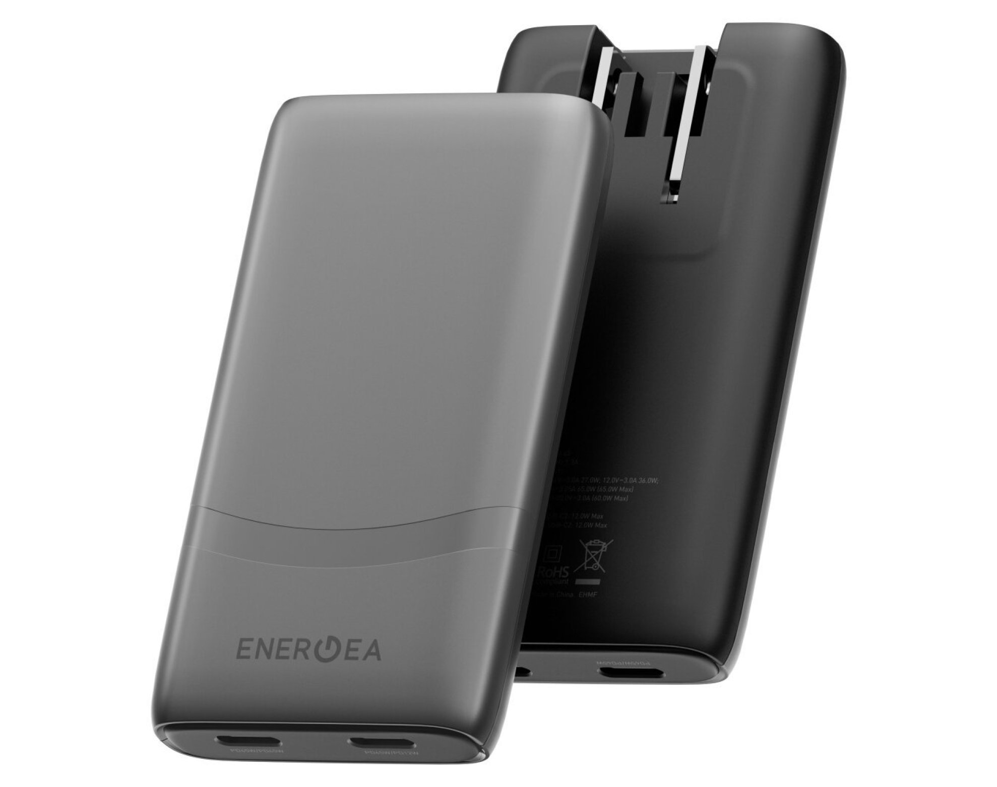 Ładowarka sieciowa ENERGEA TravelWorld Edge 65W Grafitowy