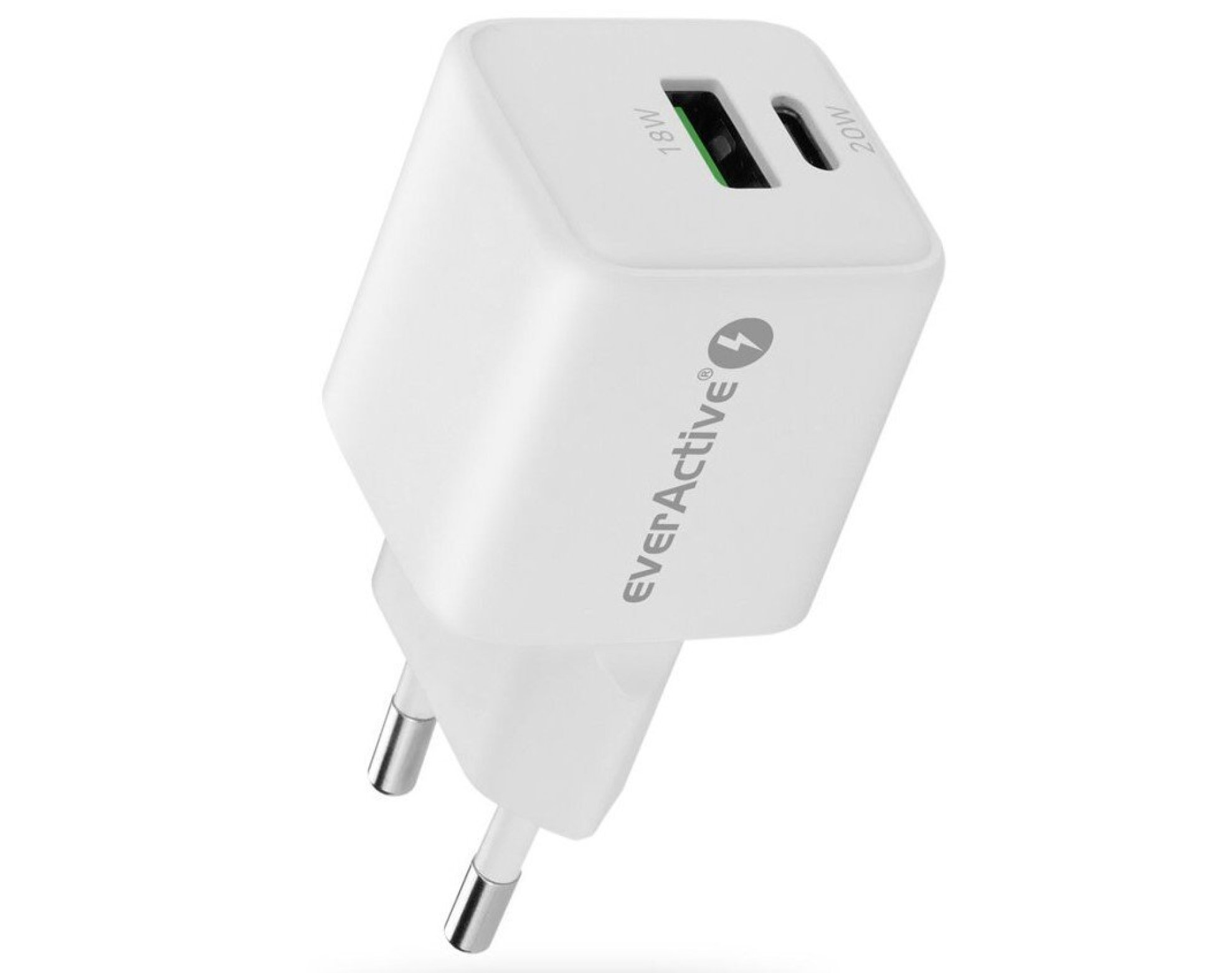 Ładowarka sieciowa EVERACTIVE SC-330 20W Biały