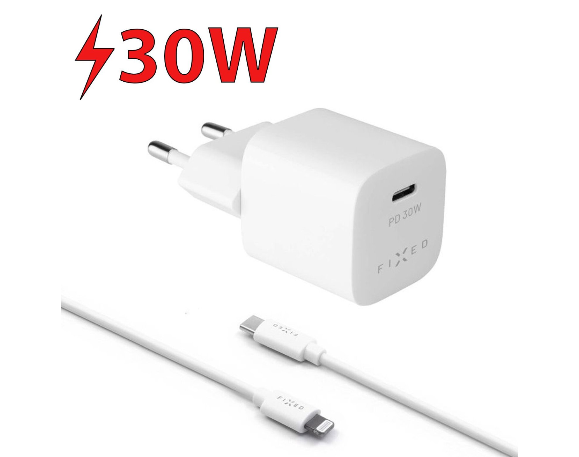 Ładowarka sieciowa FIXED FIXC30M-CL-WH 30W Biały