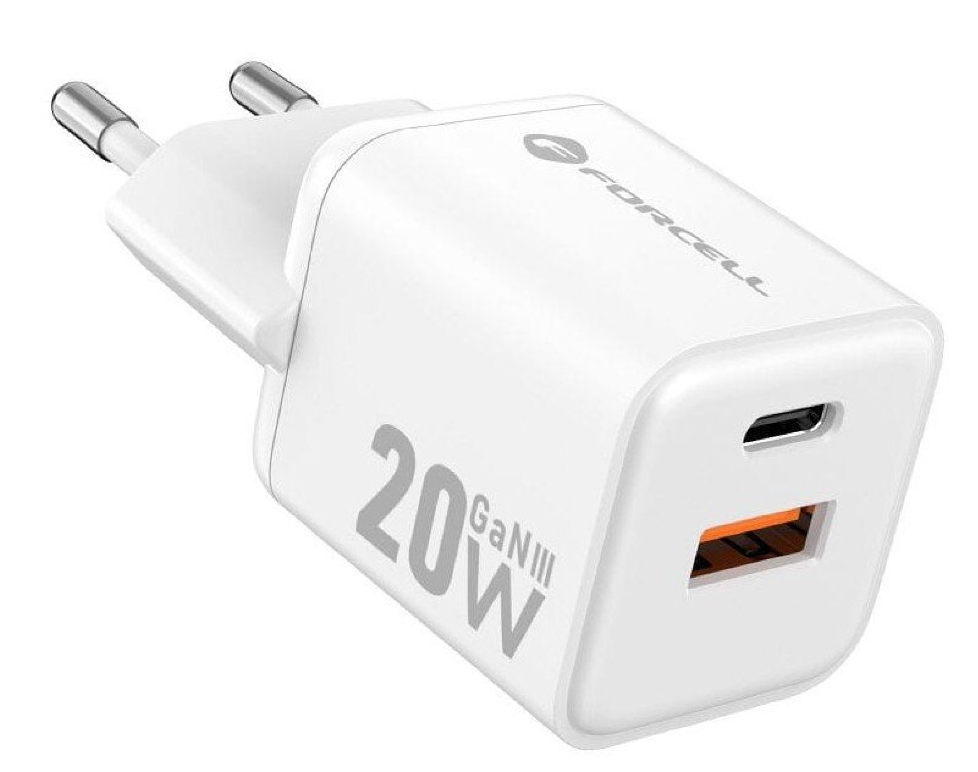 Ładowarka sieciowa FORCELL F-Energy VT-35A 20W Biały