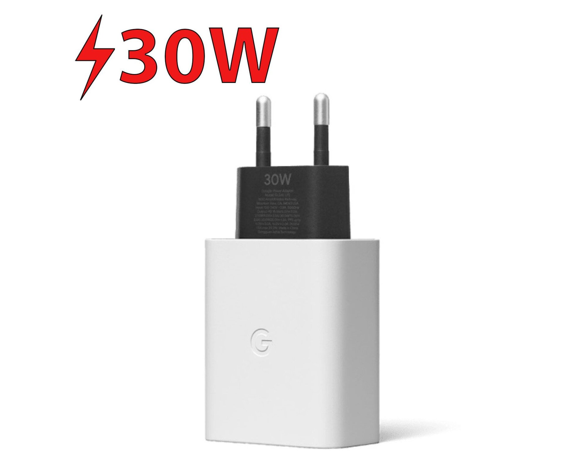 Ładowarka sieciowa GOOGLE GA03502-CE 30W Biało-czarny