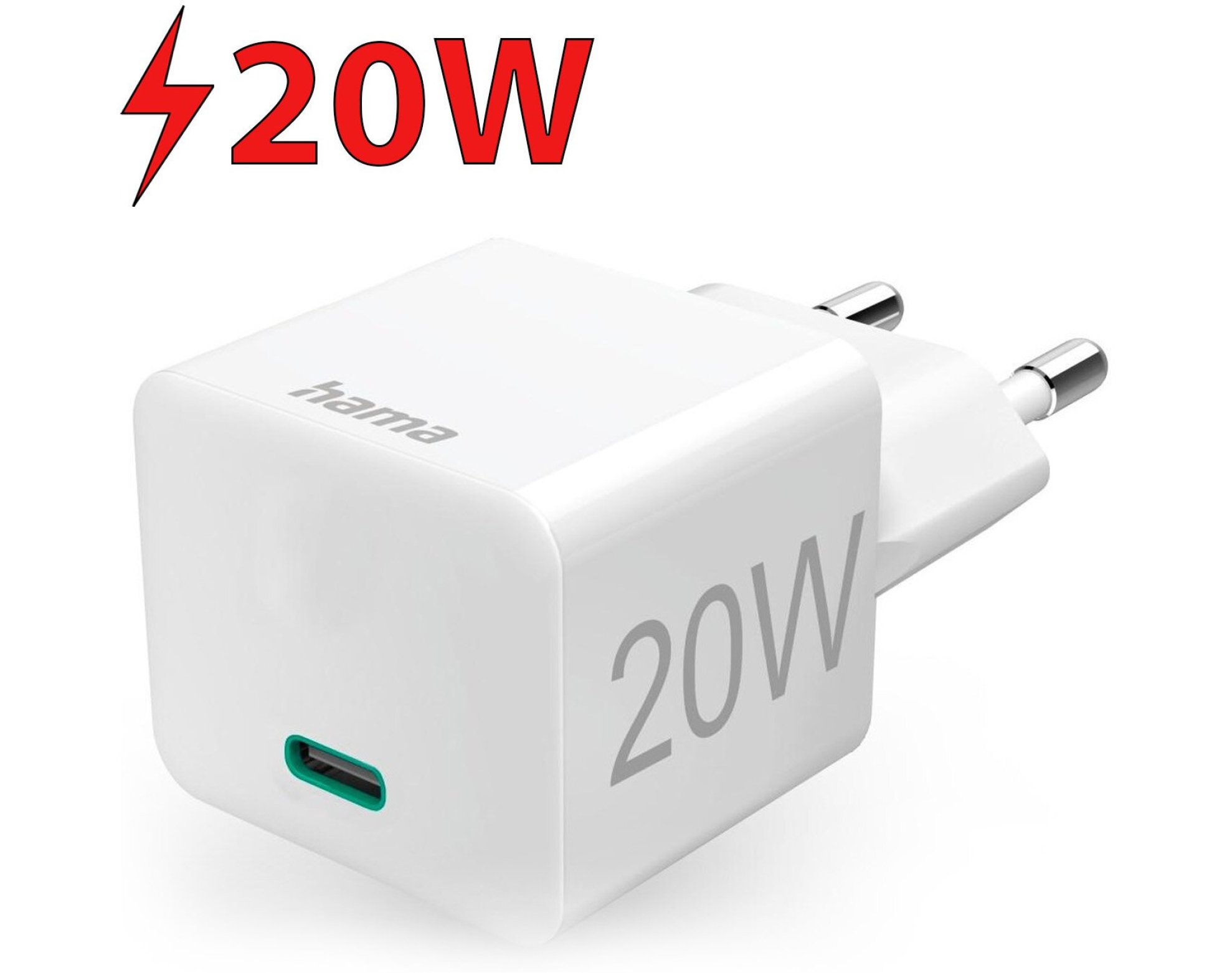 Ładowarka sieciowa HAMA 201650 20W Biały