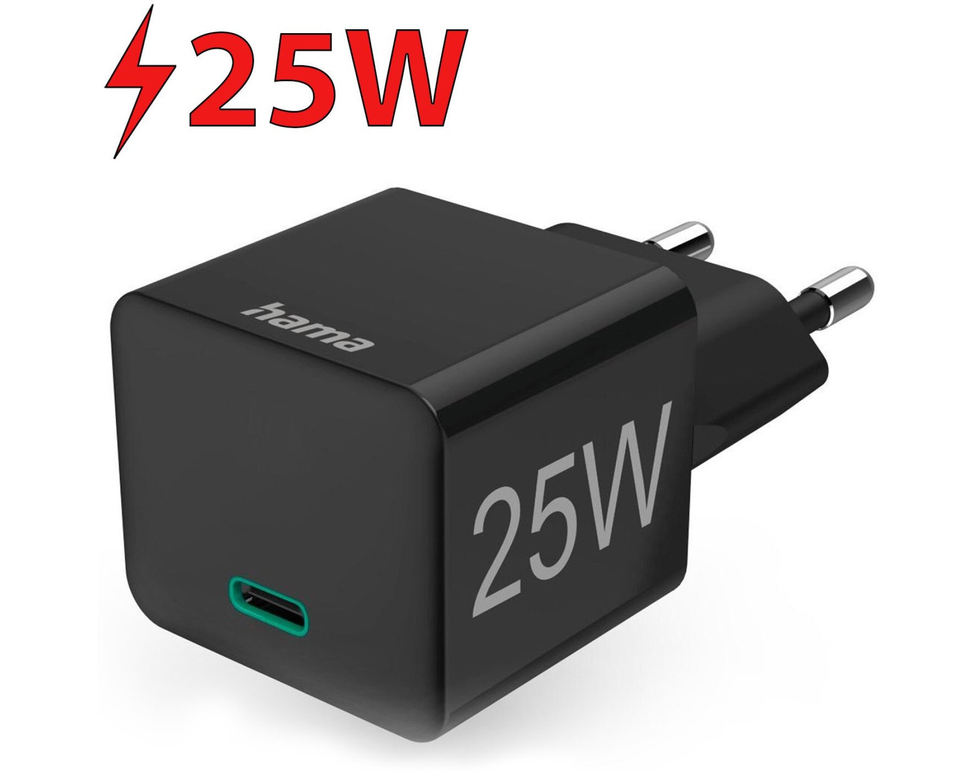 Ładowarka sieciowa HAMA 201651 25W Czarny