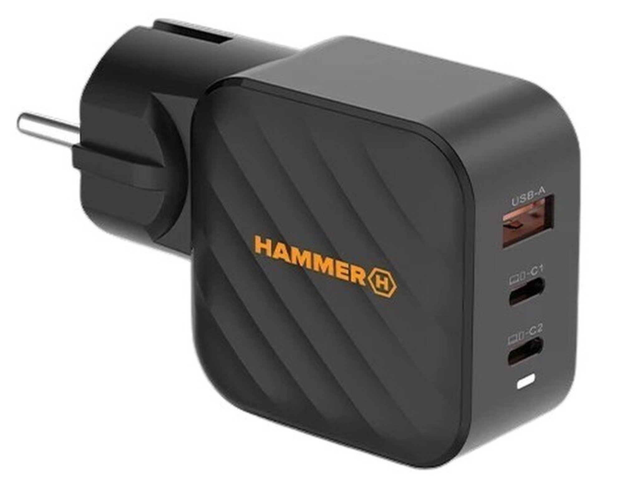 Ładowarka sieciowa HAMMER RapidCharge 65W Czarny