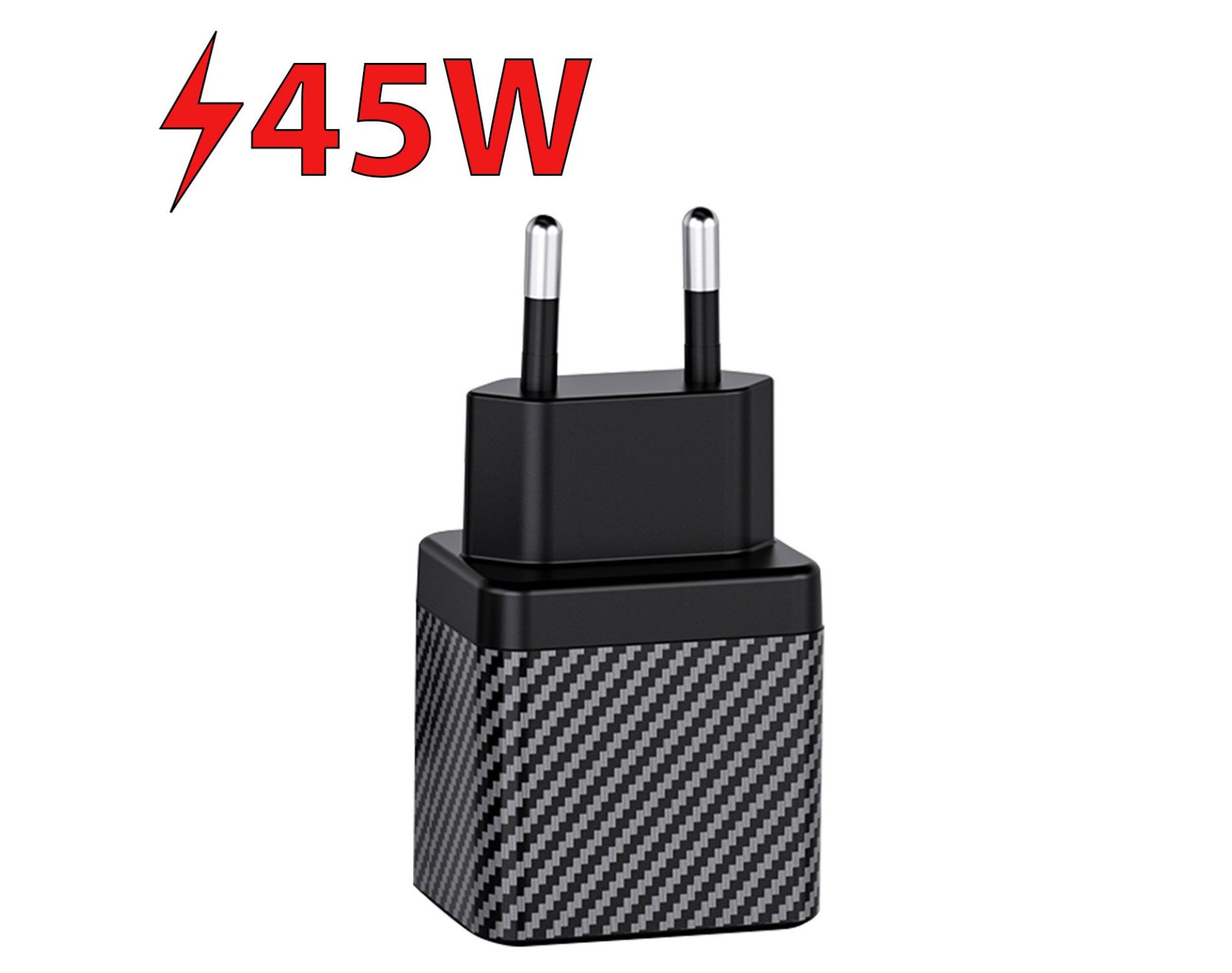 Ładowarka sieciowa INVZI GanHub GH4512EU 45W Czarny
