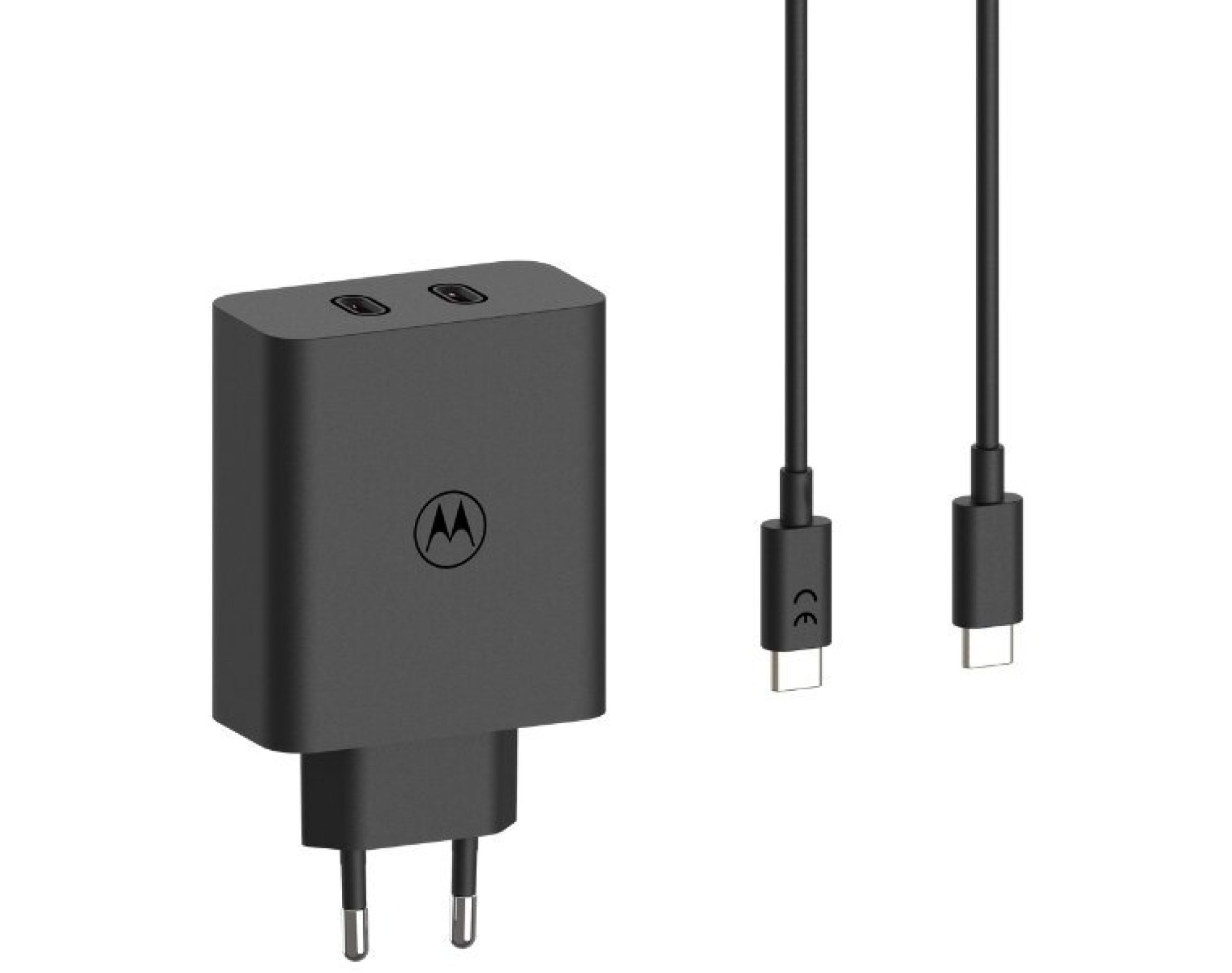 Ładowarka sieciowa MOTOROLA TurboPower Dual 125W Czarny