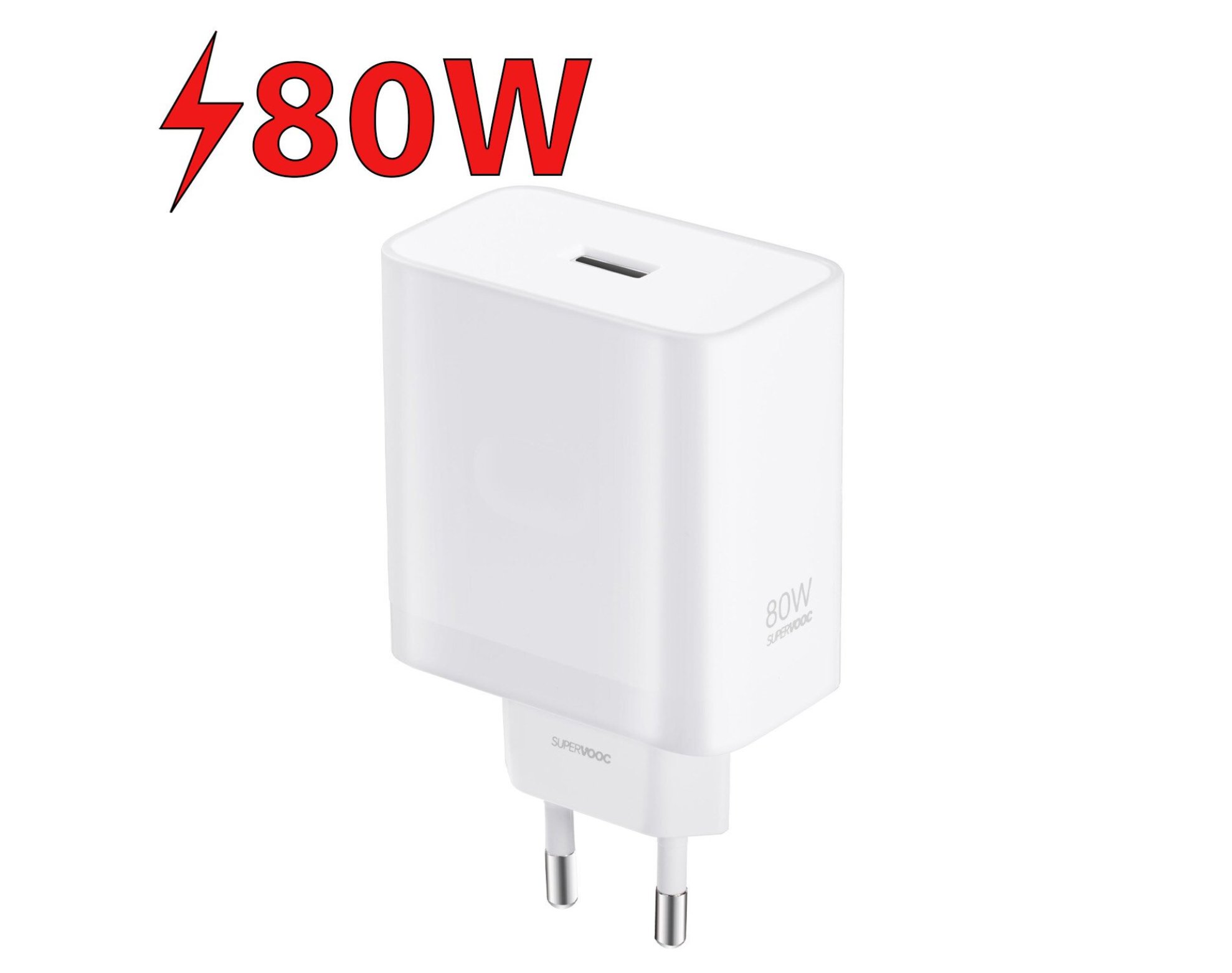 Ładowarka sieciowa OPPO SuperVOOC 80W Biały