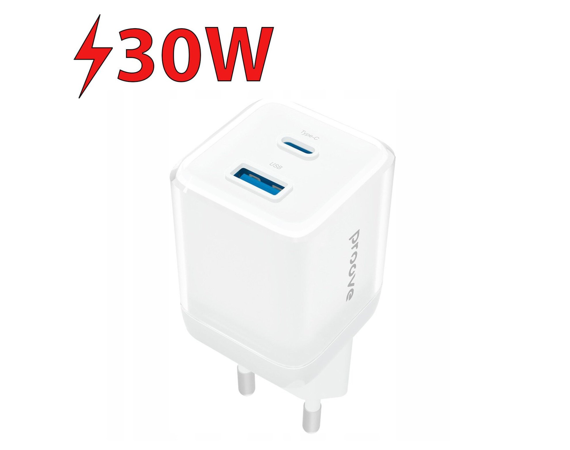 Ładowarka sieciowa PROOVE WCPU30111202 30W Biały