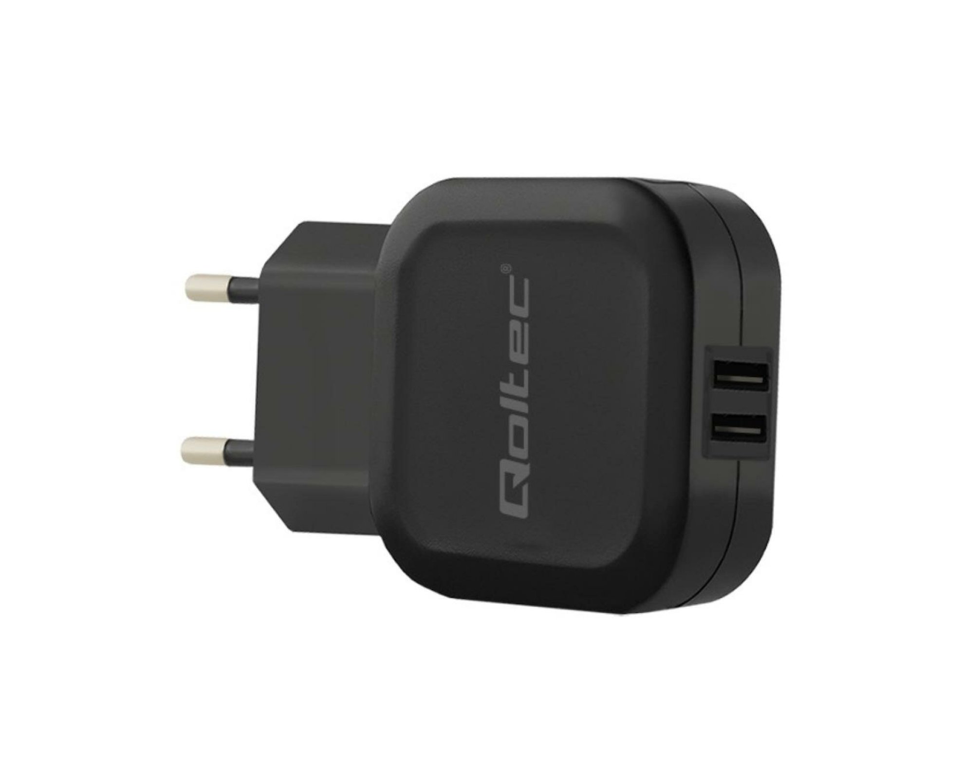Ładowarka sieciowa QOLTEC 50185 12W Czarny