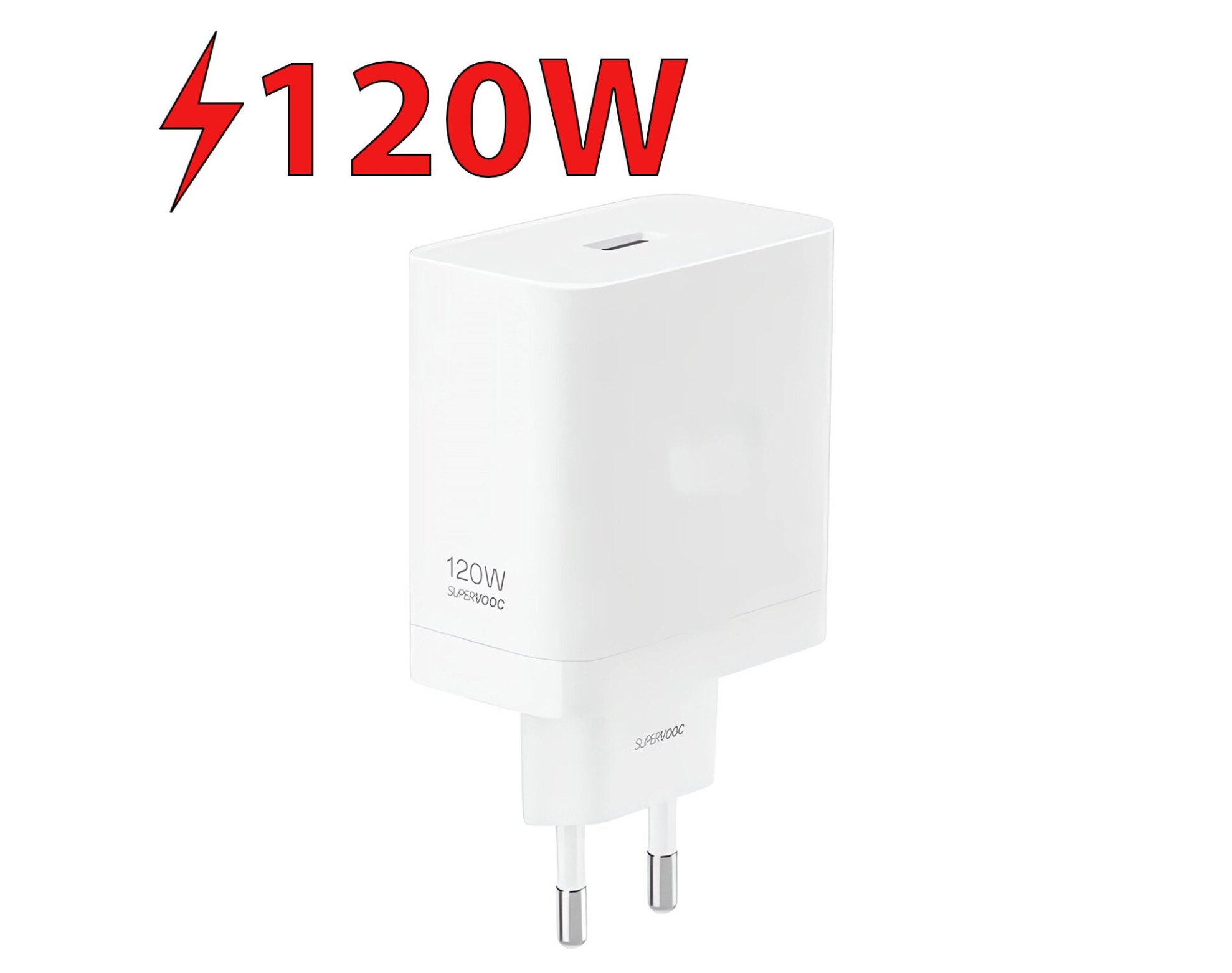 Ładowarka sieciowa REALME SuperVOOC 120W Biały