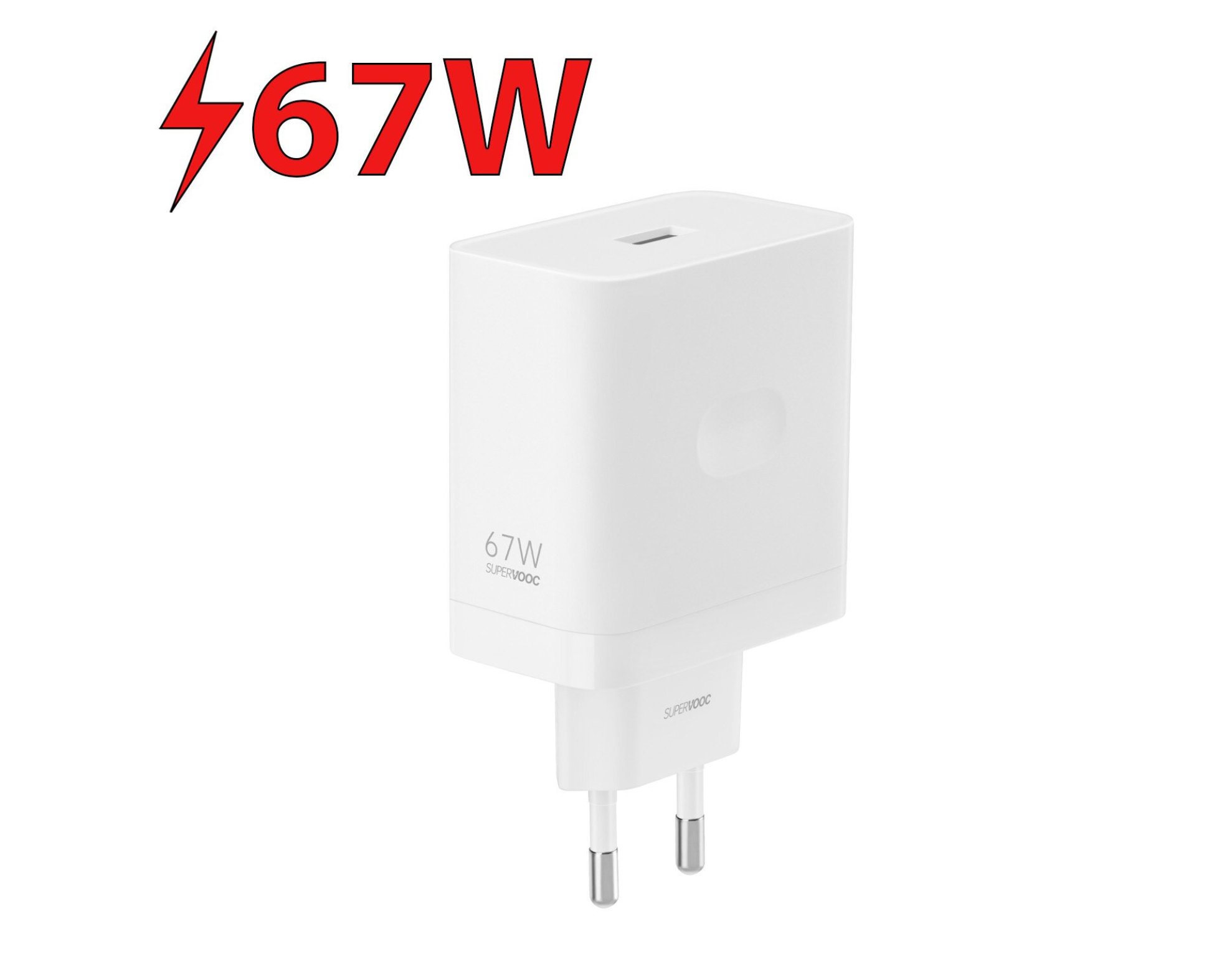 Ładowarka sieciowa REALME SuperVOOC 67W Biały