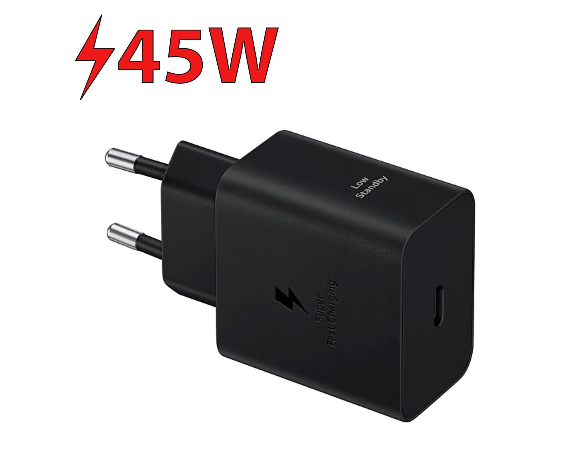 Ładowarka sieciowa SAMSUNG 45W EP-T4511 Czarny