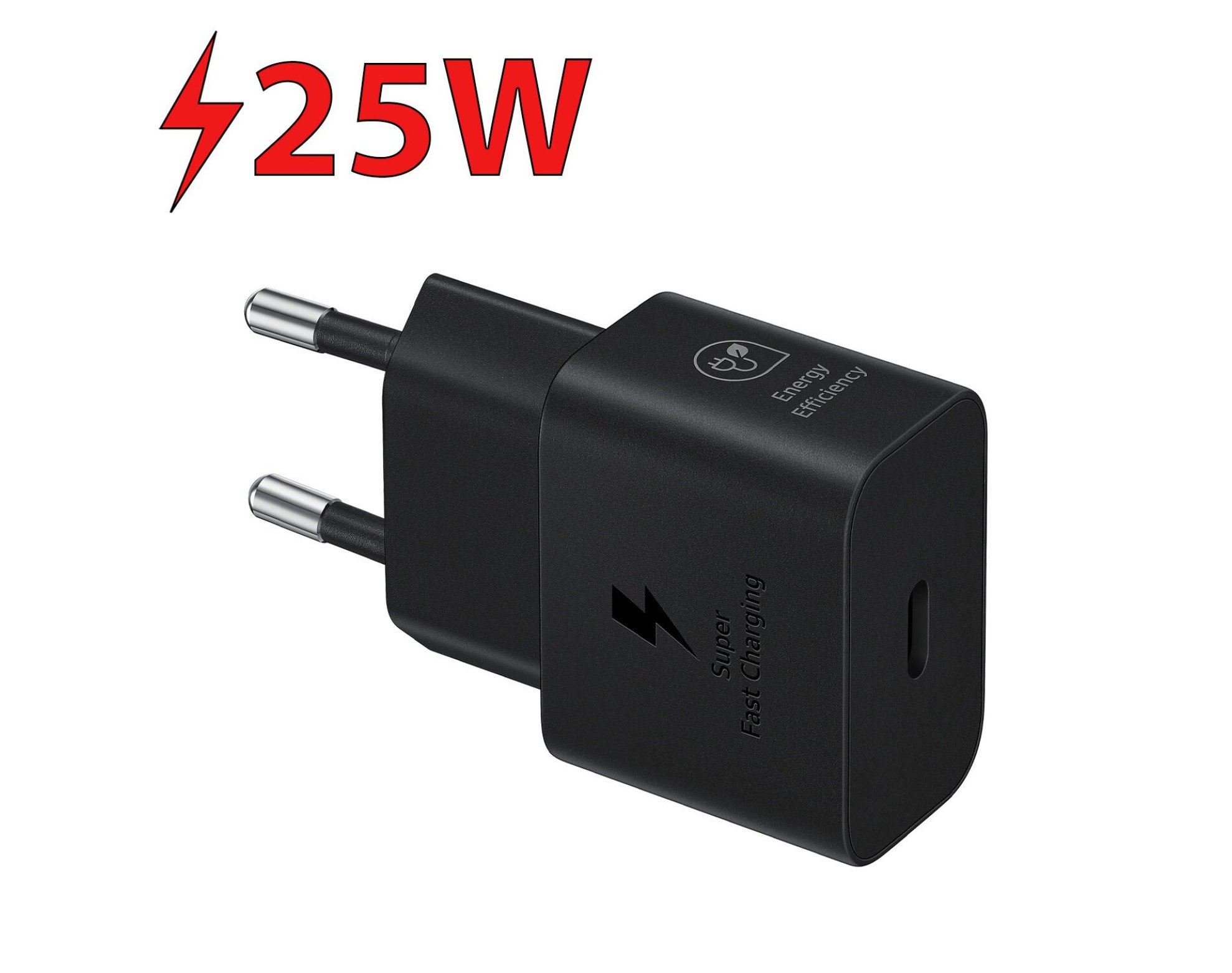 Ładowarka sieciowa SAMSUNG EP-T2510 25W + Kabel USB-C - USB-C Czarny
